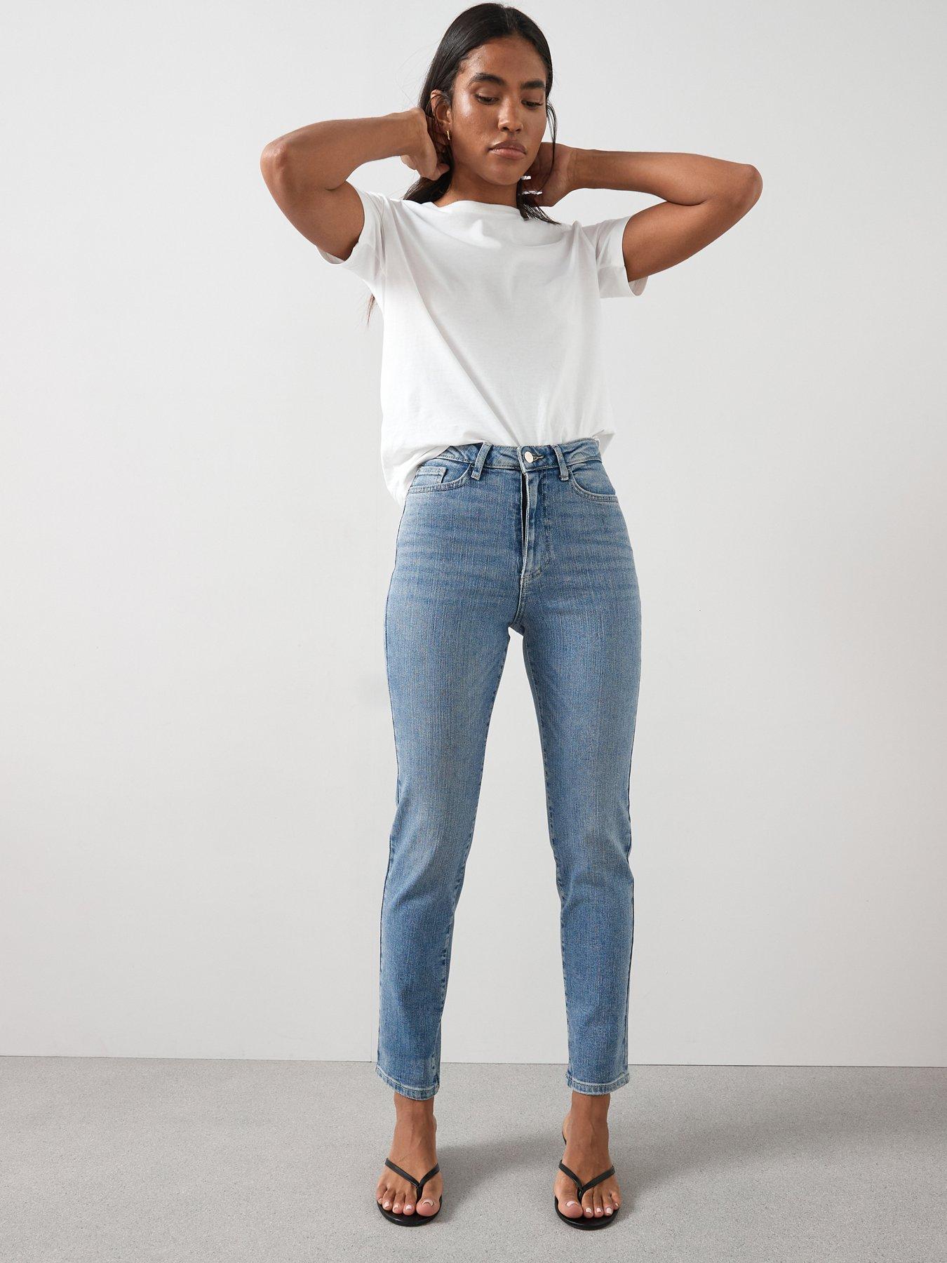 The Very Collection Issie Slim Leg Jeans - Mid Wash