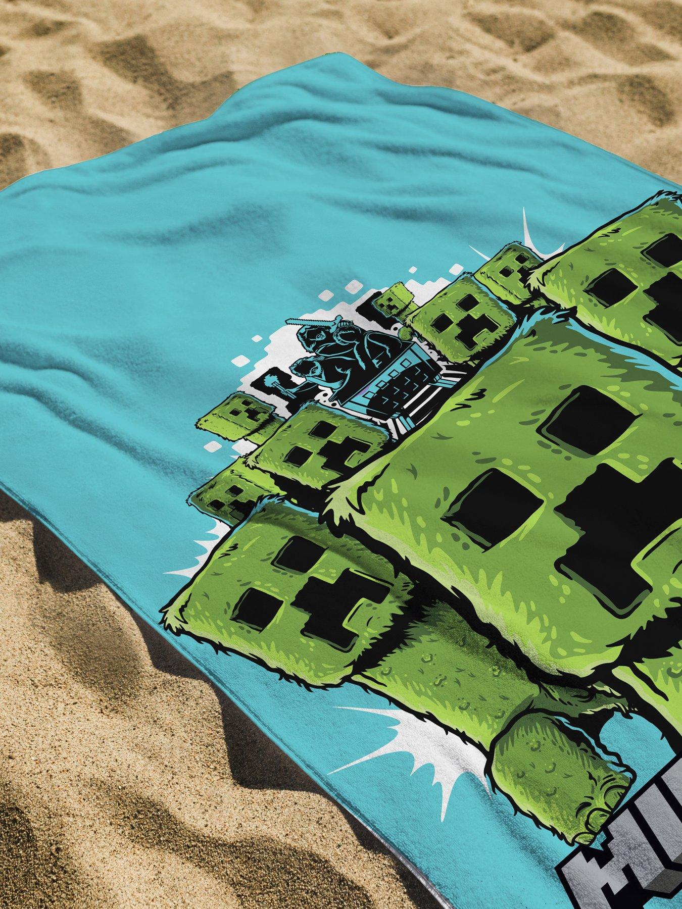 Minecraft Movie Group Towel