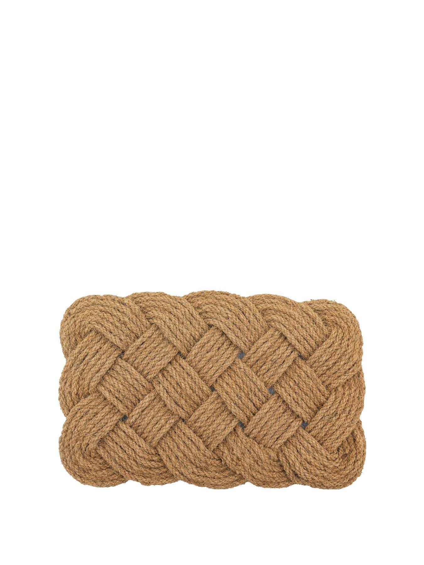 Gallery Direct Plaited Doormat 450x750mm - Natural