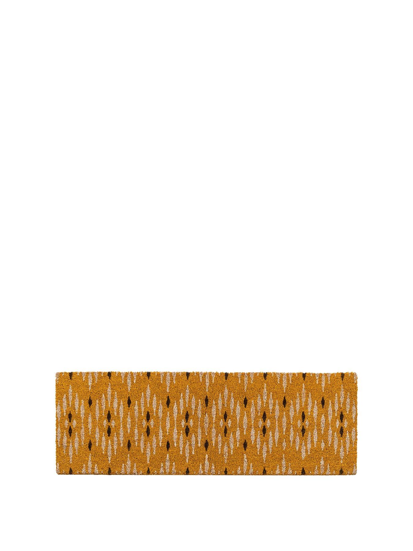 undefined Ikat Coir Double Doormat 400x1200mm - Multi