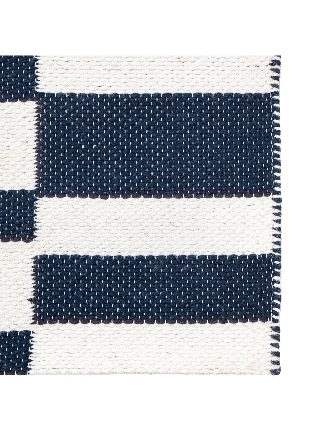 Image 5 of 6 of Gallery Kingston Jacquard Rug Blue 1600x2300mm