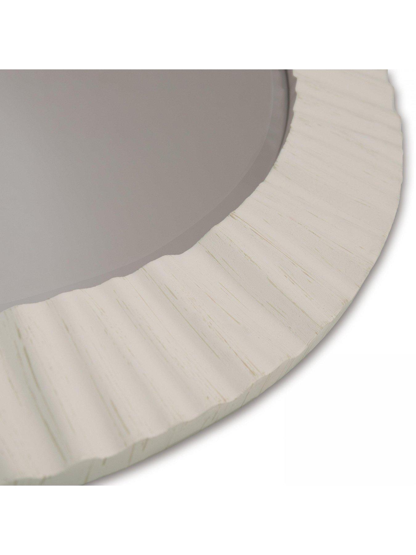 Image 3 of 3 of Gallery Direct Durham Mirror Off White