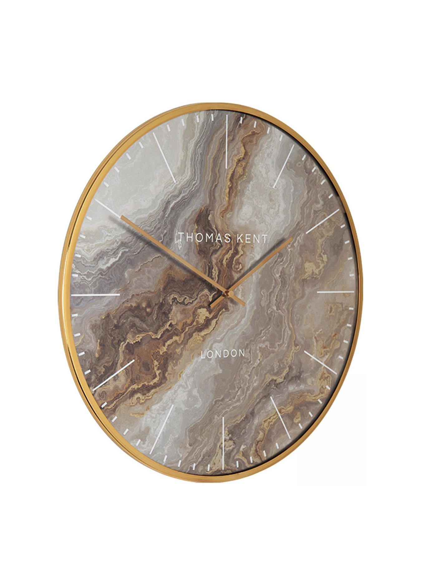 Image 2 of 4 of Gallery Direct Thomas Kent Oyster Bronze Wall Clock