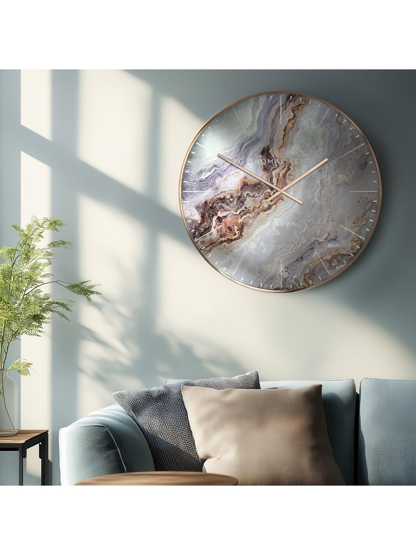 Image 3 of 4 of Gallery Direct Thomas Kent Oyster Bronze Wall Clock