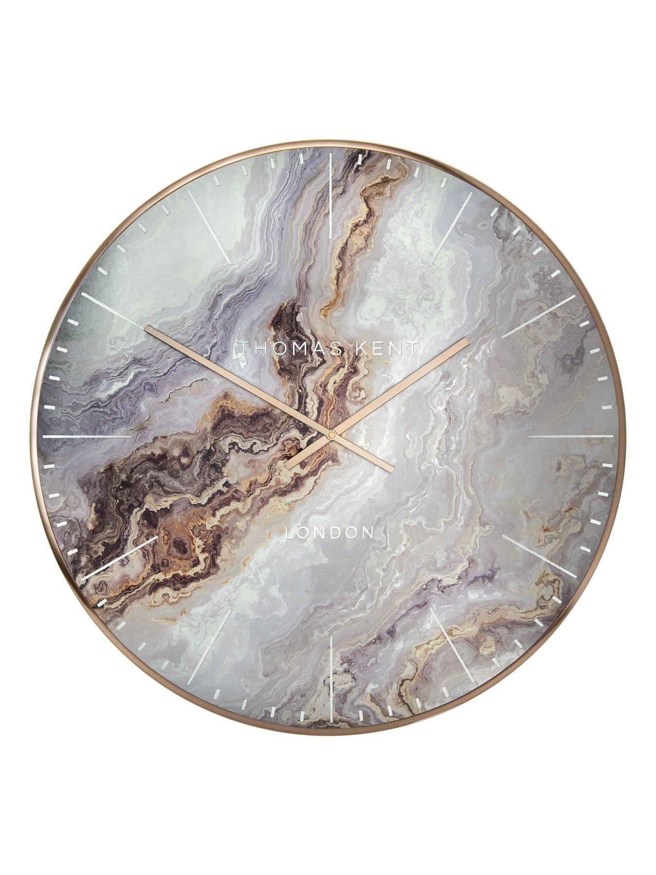 Image 4 of 4 of Gallery Direct Thomas Kent Oyster Bronze Wall Clock