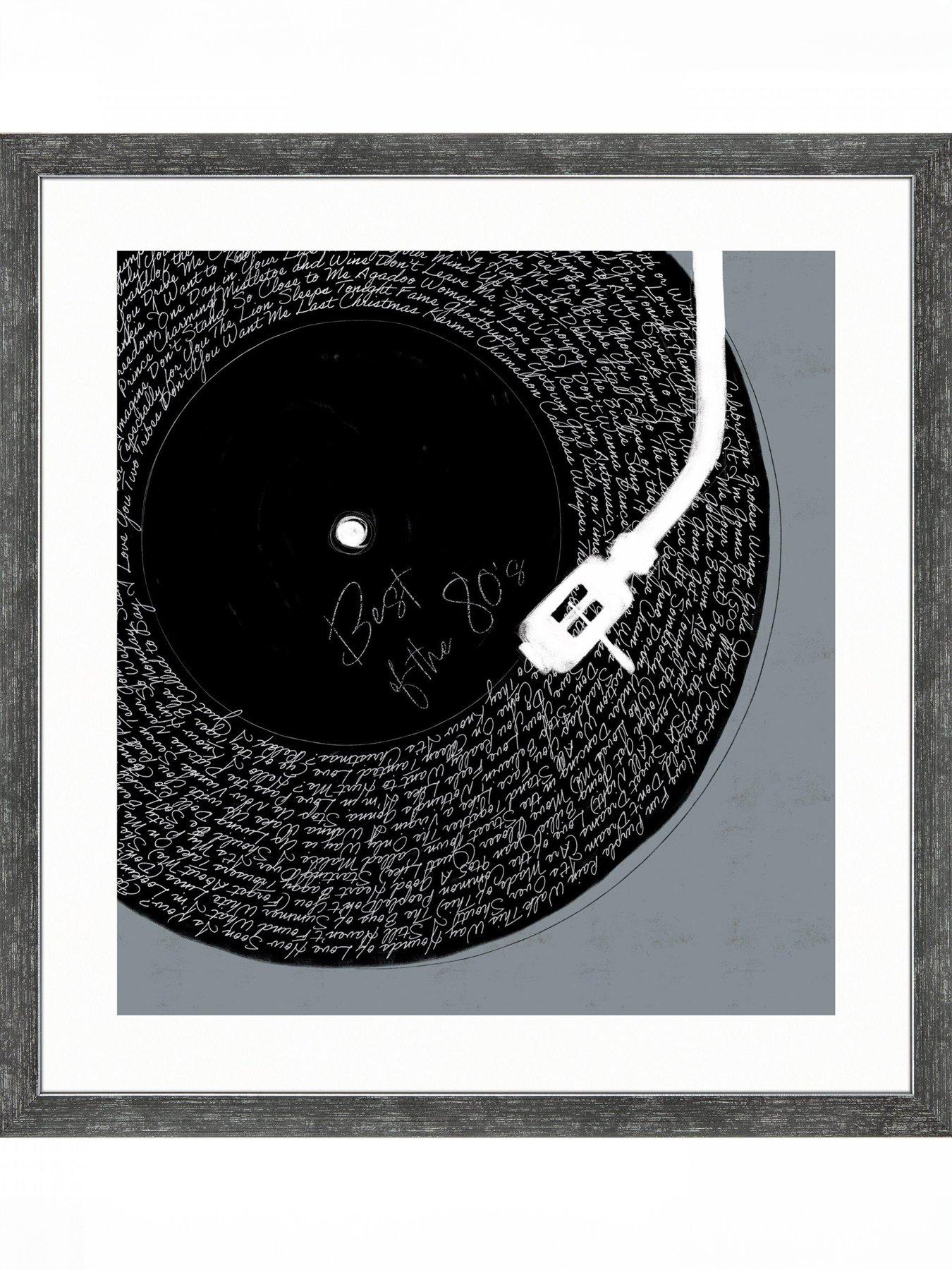undefined Discover The Best Of The 80s Framed Wall Art Print