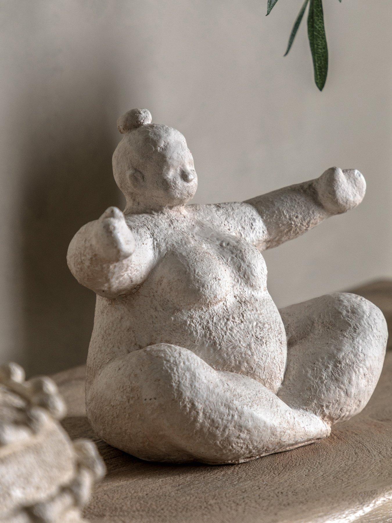 Gallery Direct Lady Cement Ornament