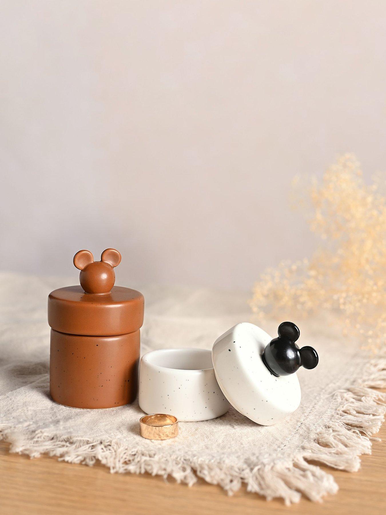 undefined Mickey Shapes Set of 2 Trinket Pots