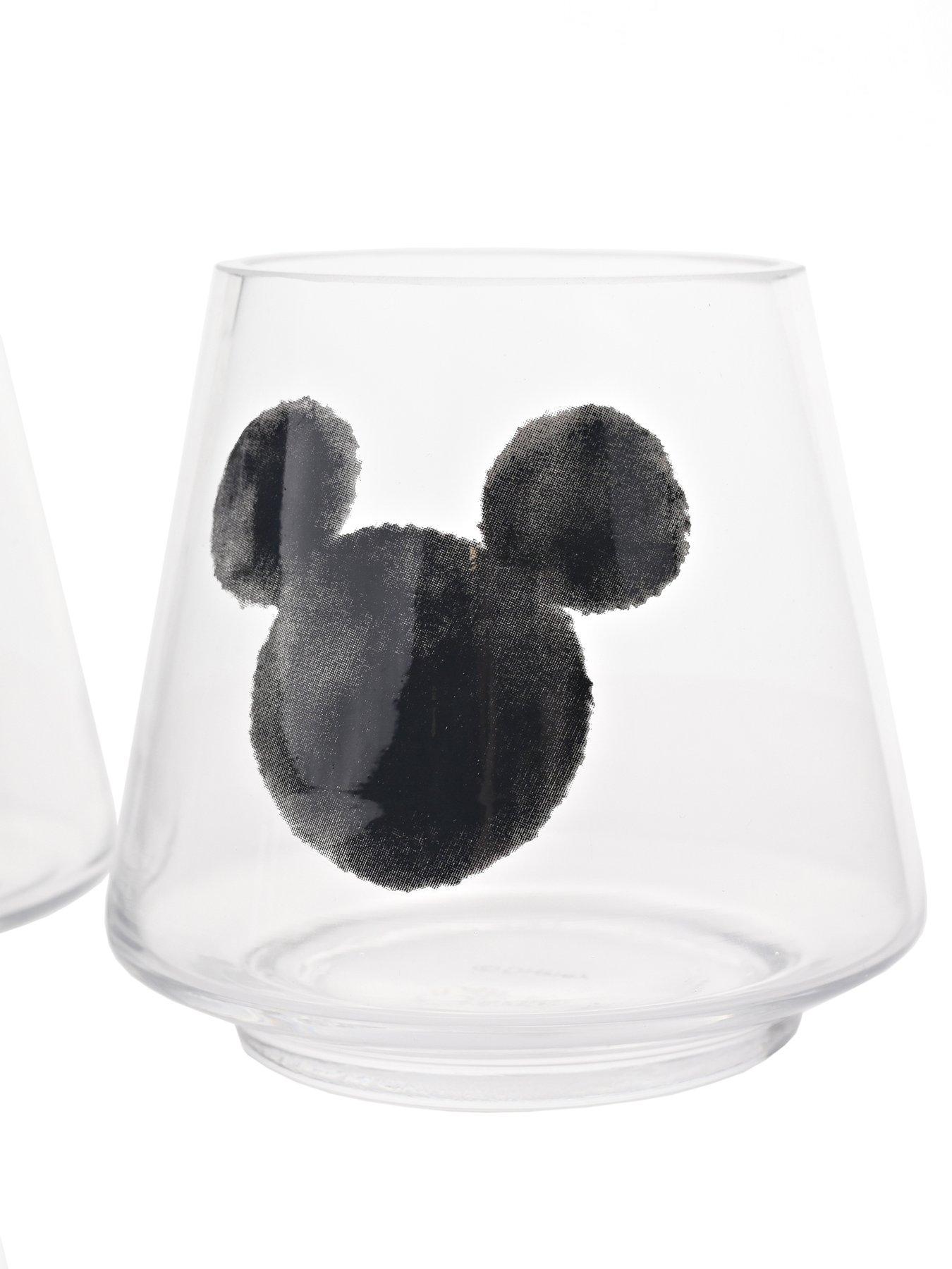 Image 3 of 6 of Disney Mickey Shapes Set of 2 Glass Candle Holders