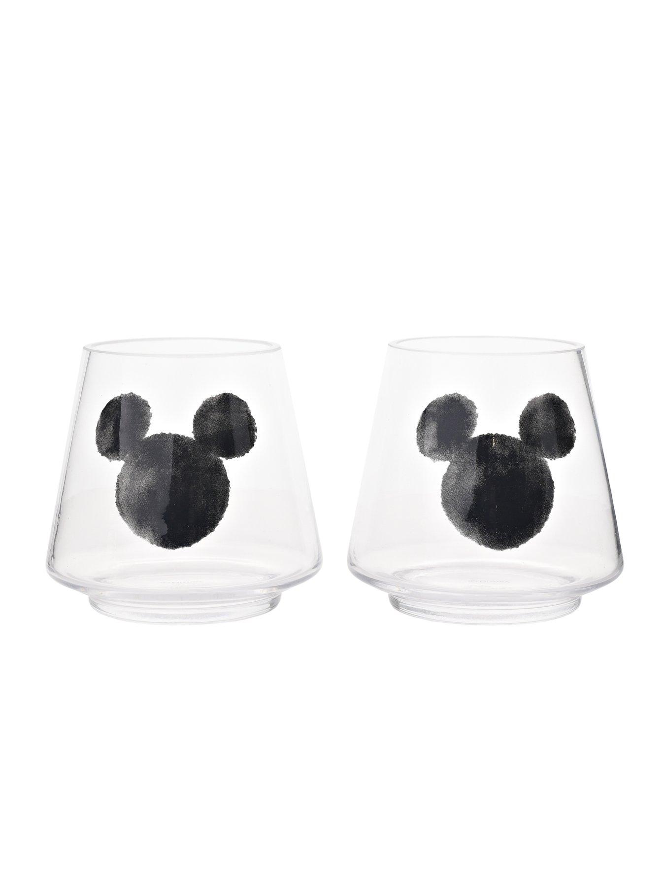 Image 5 of 6 of Disney Mickey Shapes Set of 2 Glass Candle Holders
