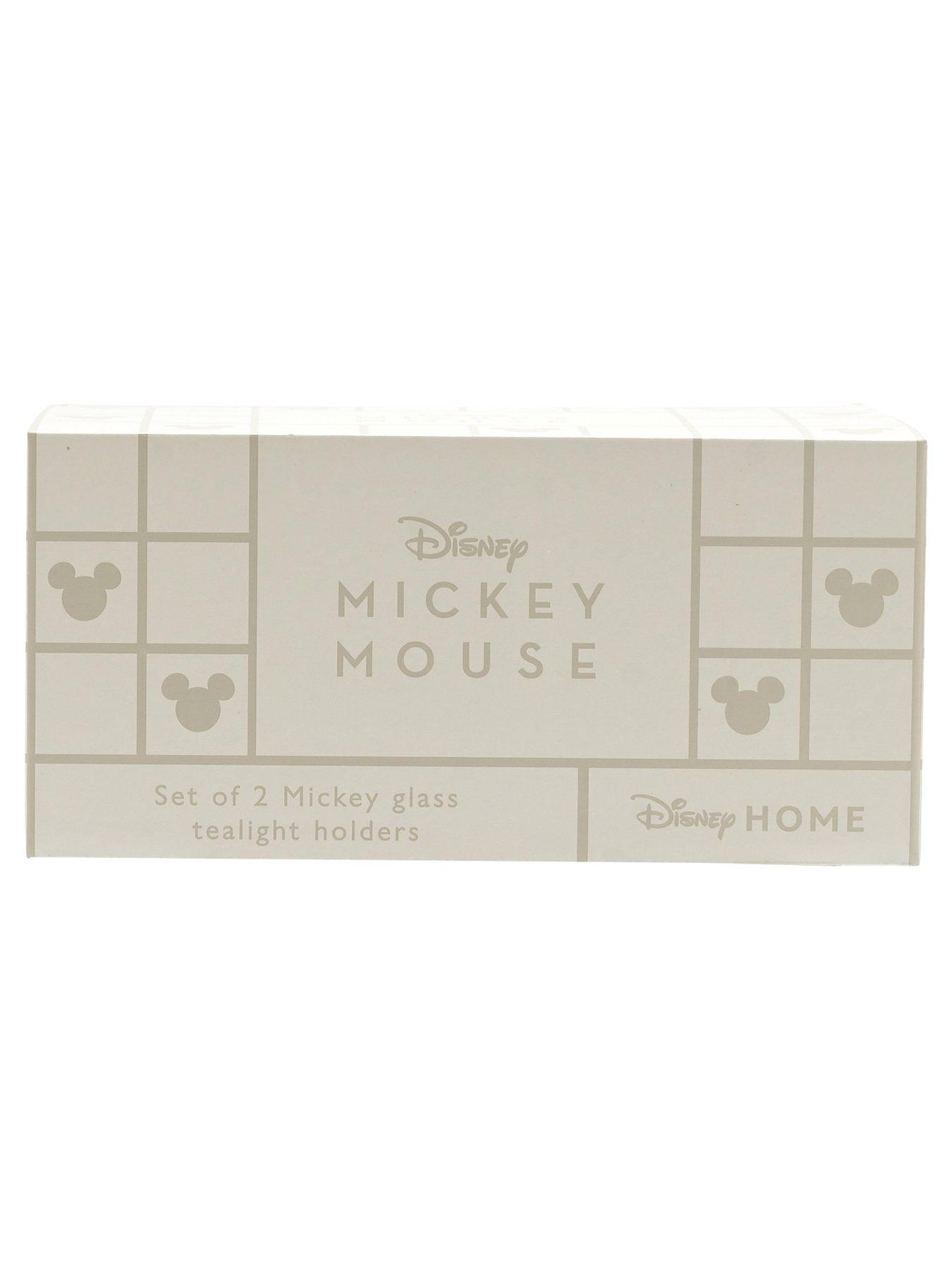 Image 6 of 6 of Disney Mickey Shapes Set of 2 Glass Candle Holders