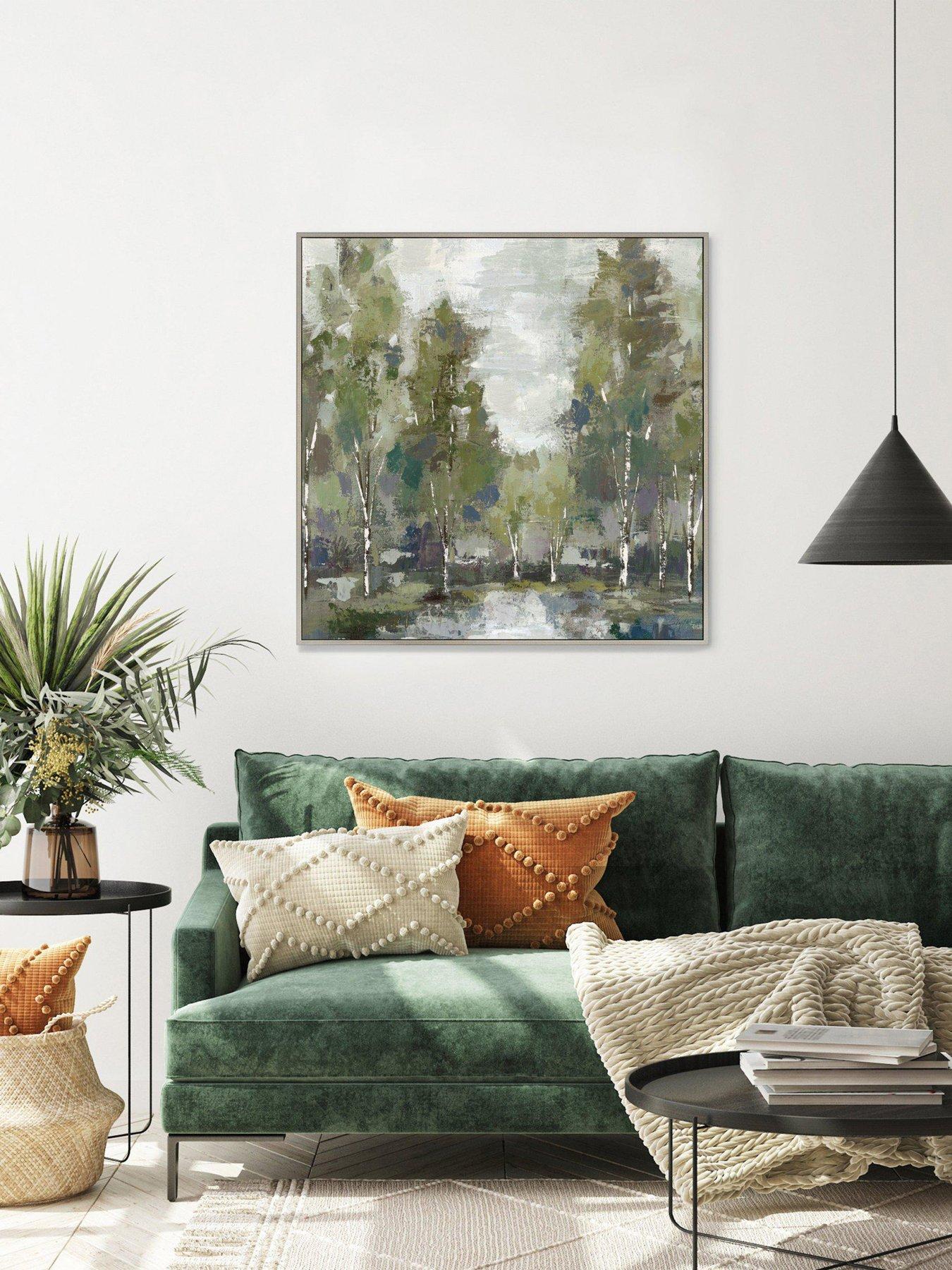 Gallery Direct At Dawn Framed Canvas Wall Art