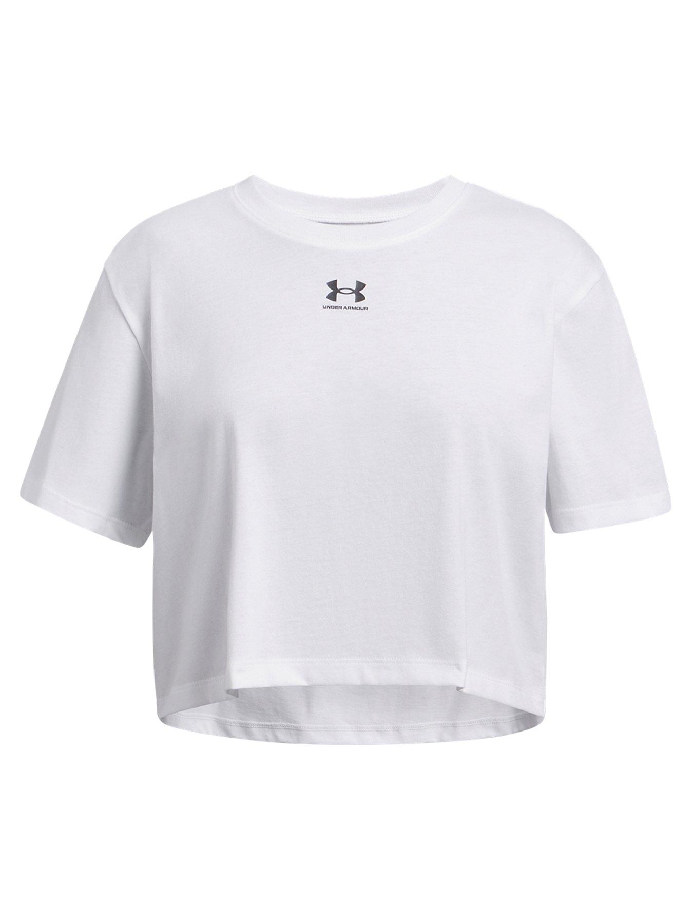 undefined Girls Rival Short Sleeve T-Shirt - White