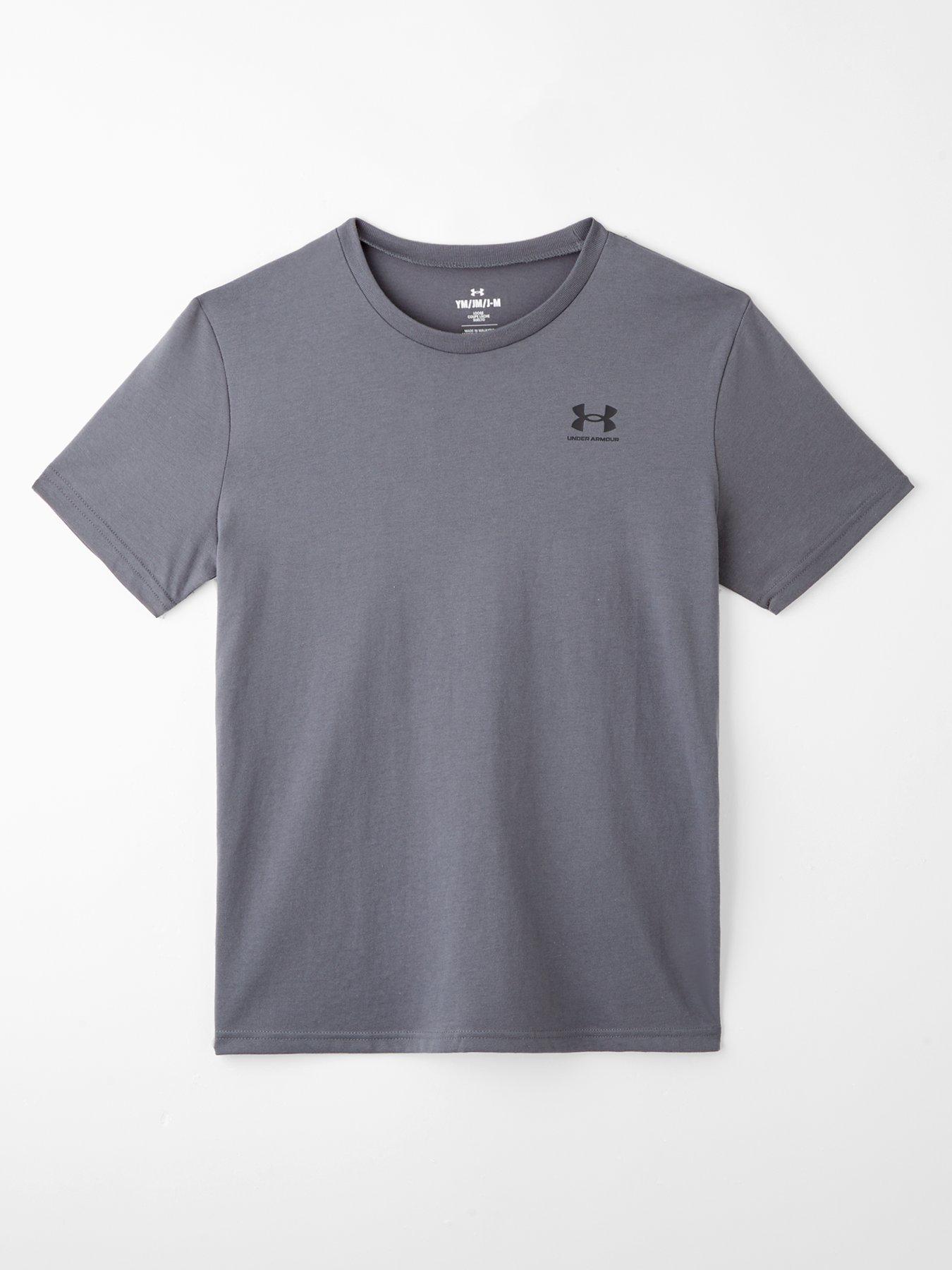 undefined Boys Sportstyle Short Sleeve - Grey