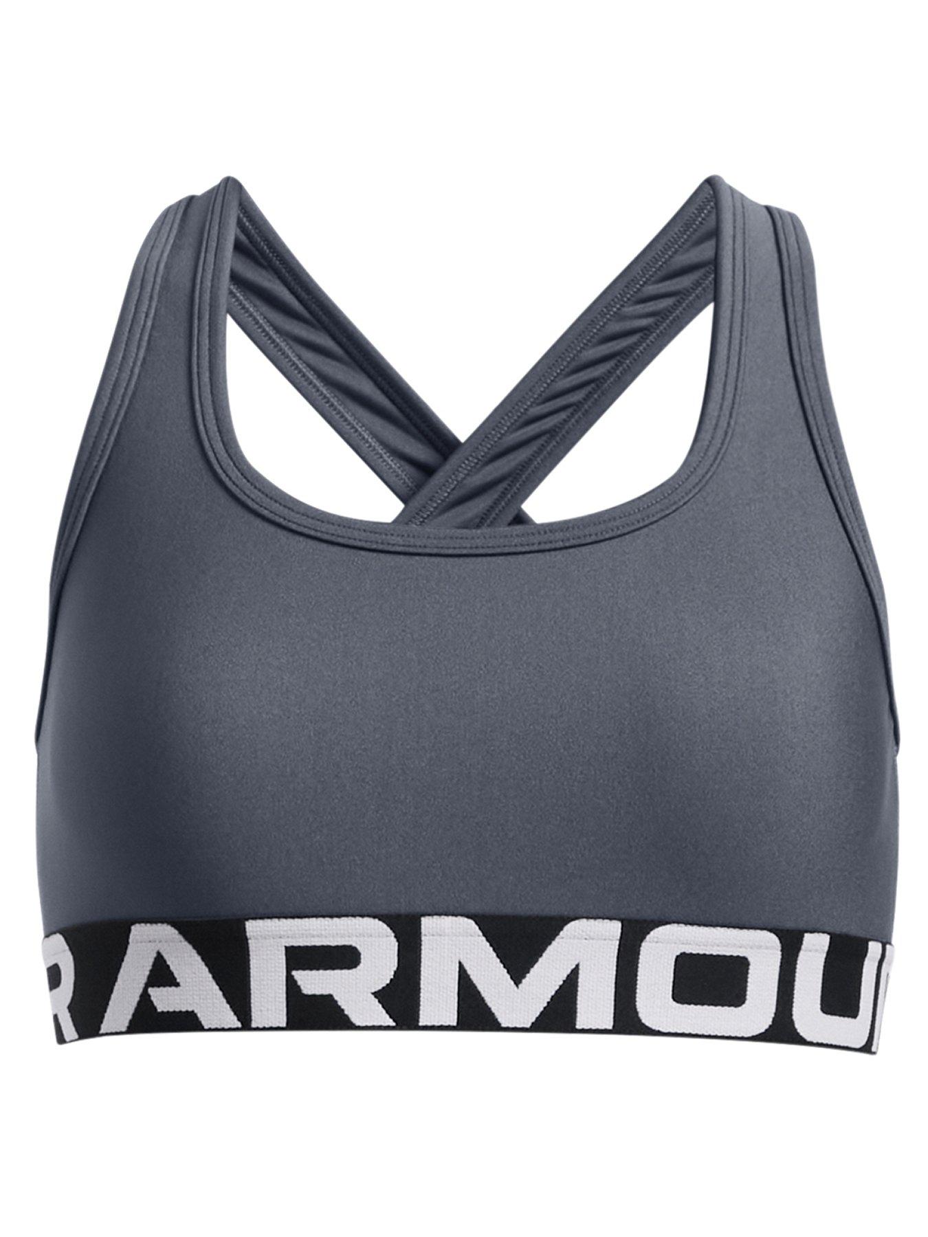 undefined Girls Training G Crossback Bra - Grey
