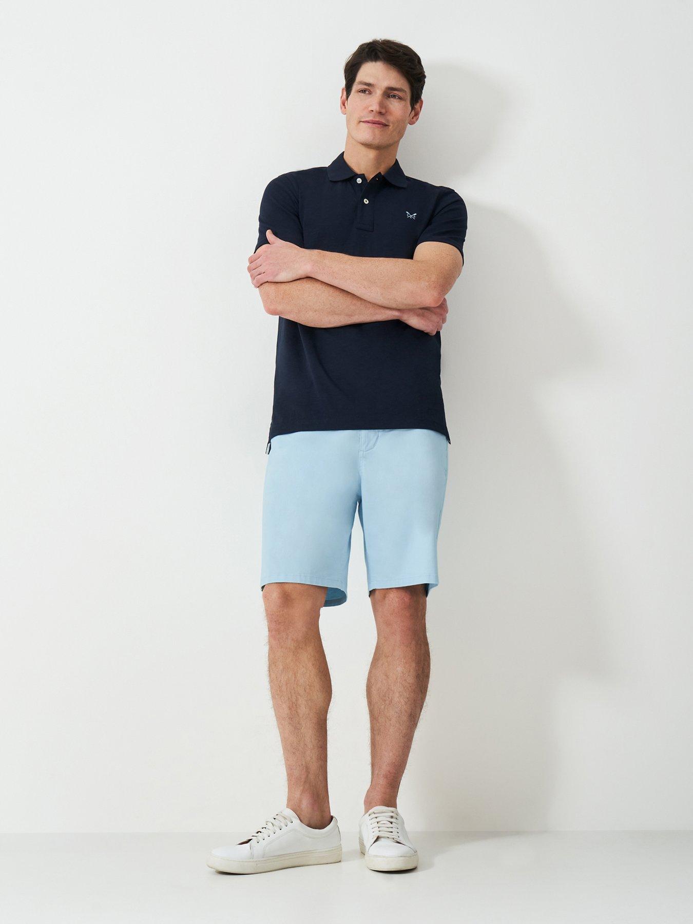 undefined Bermuda Chino Shorts - Light Blue