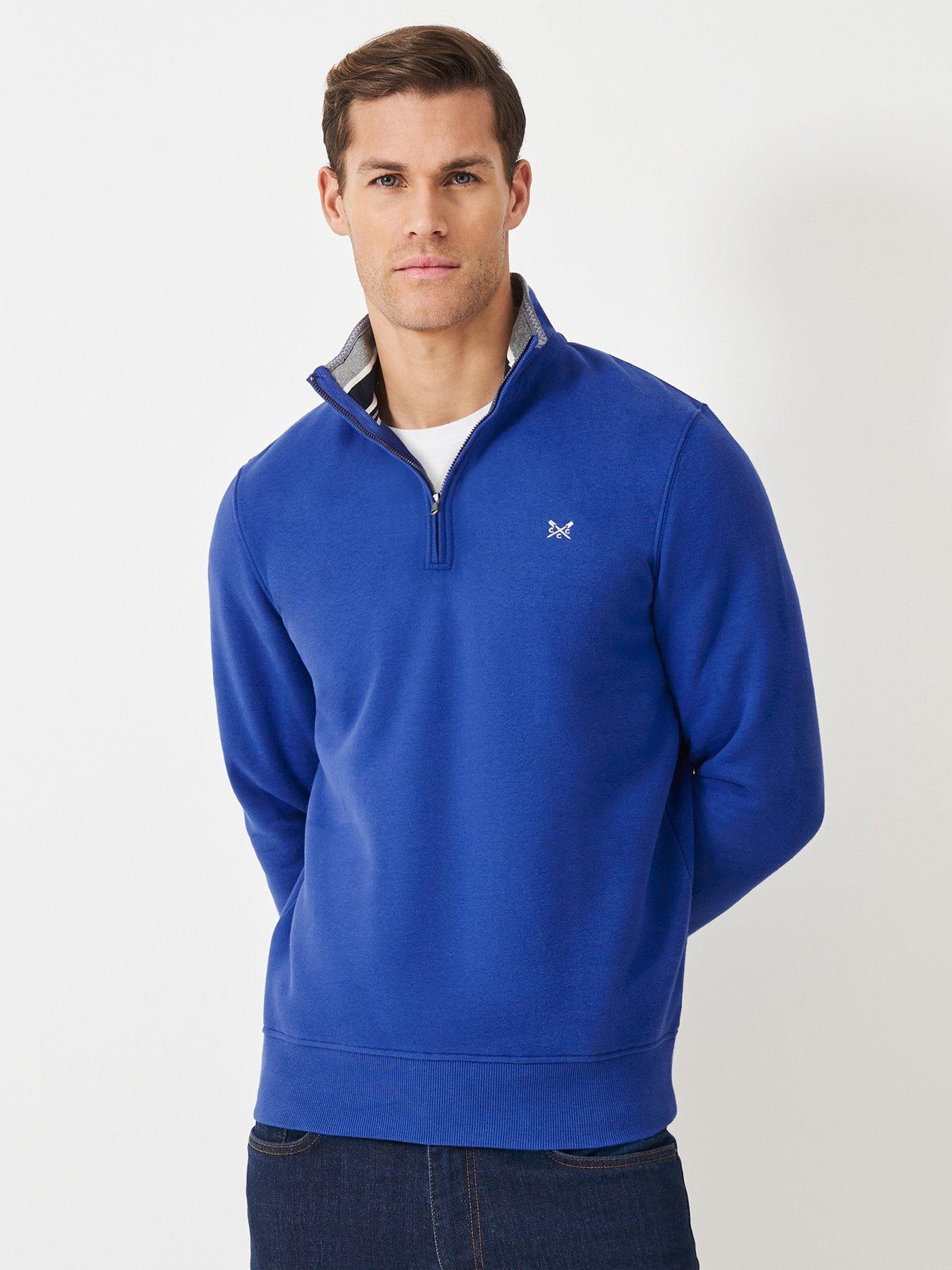 undefined Classic 1/2 Zip Sweatshirt - Blue