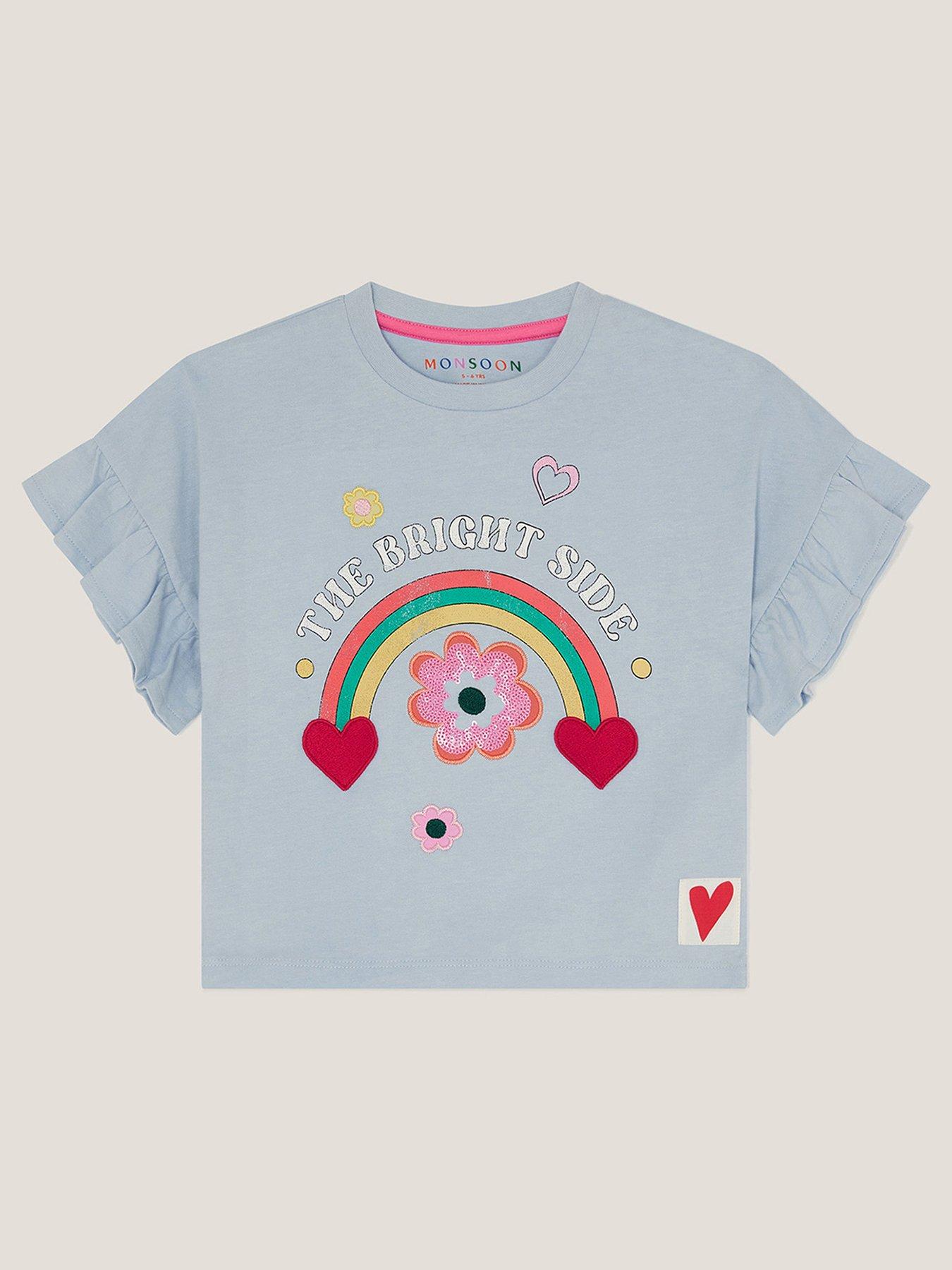 undefined Girls Short Sleeve T-Shirt - Blue