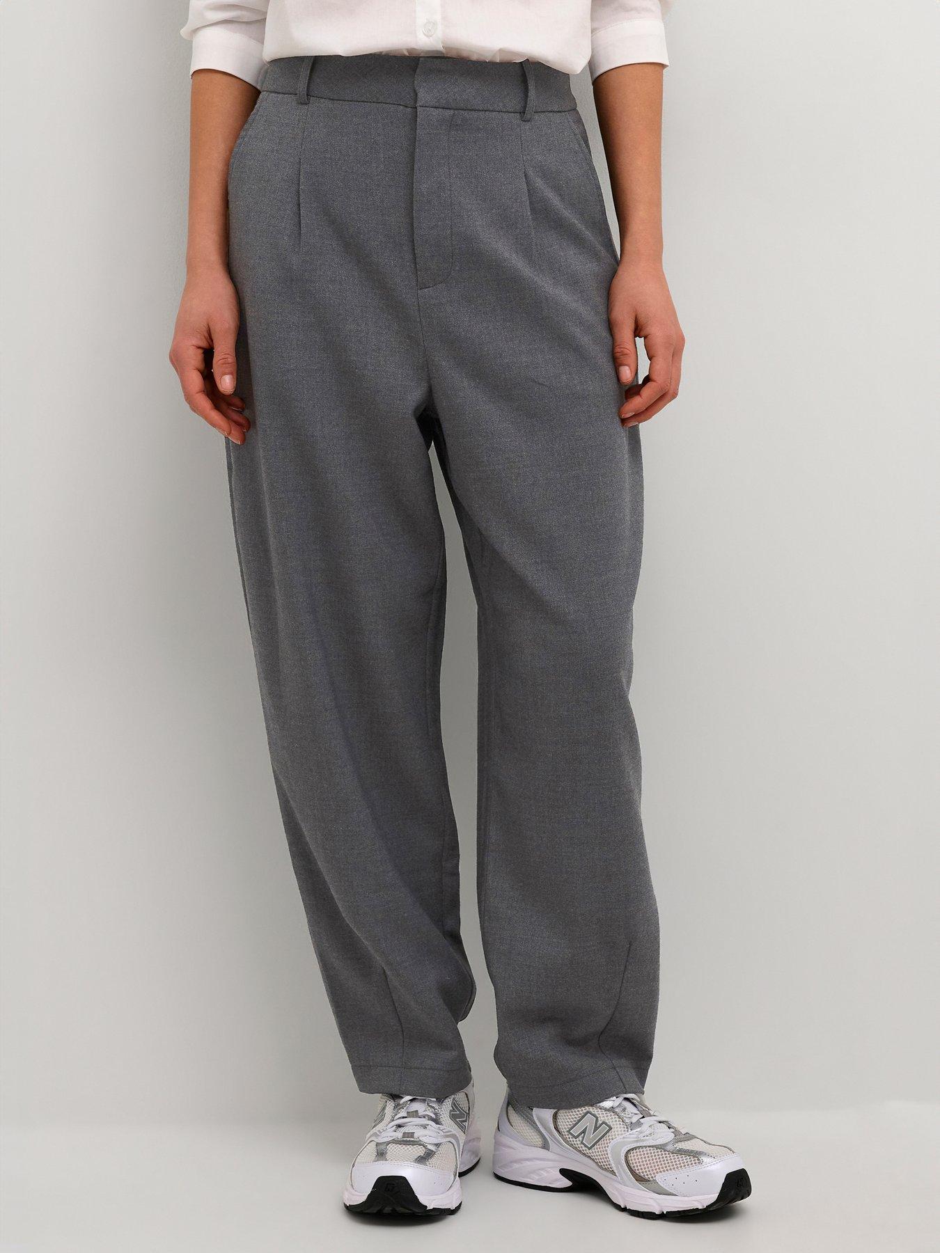 undefined Merle 7/8 Length Trousers - Grey