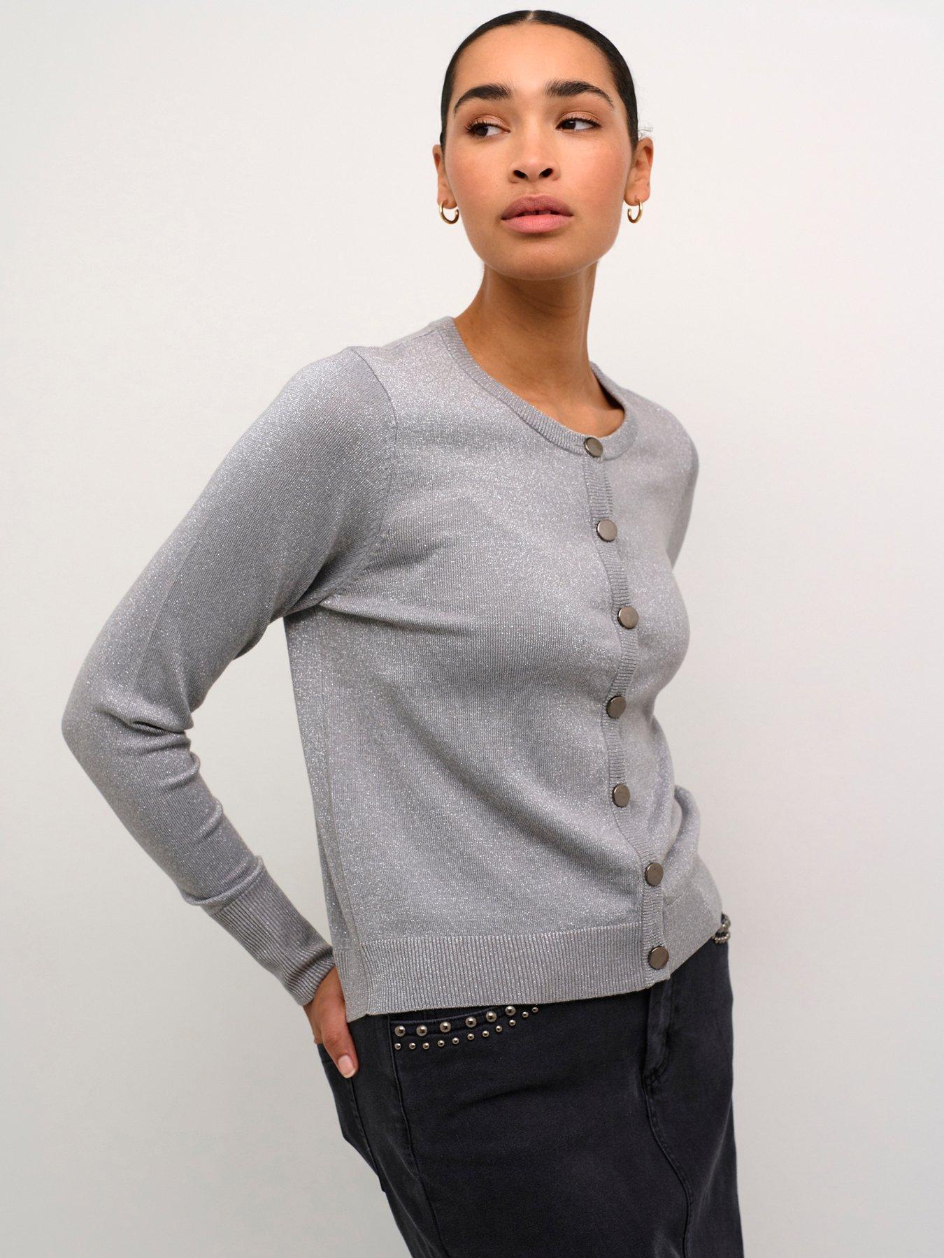 undefined Regina Cardigan - Grey