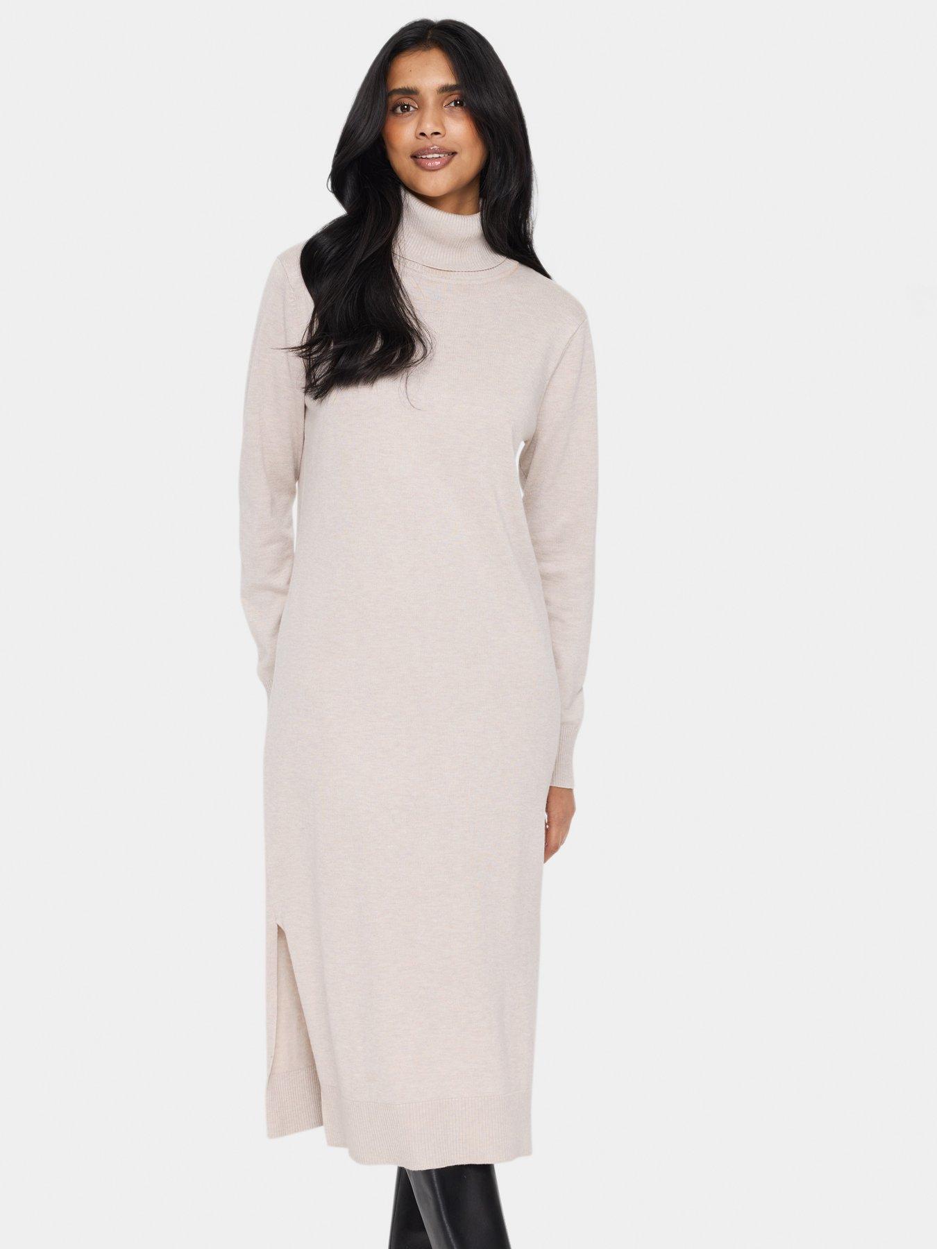 Image 1 of 6 of Saint Tropez Mila Long Dress - Beige