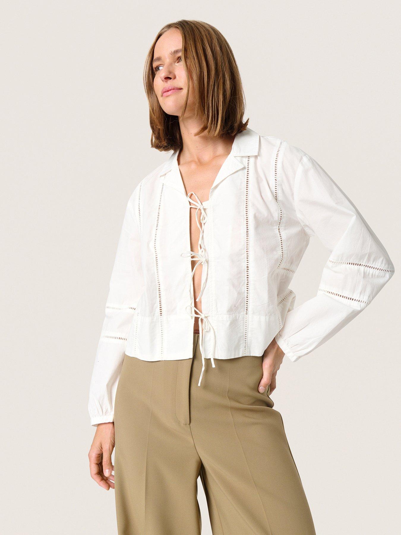 undefined Calico Blouse - White
