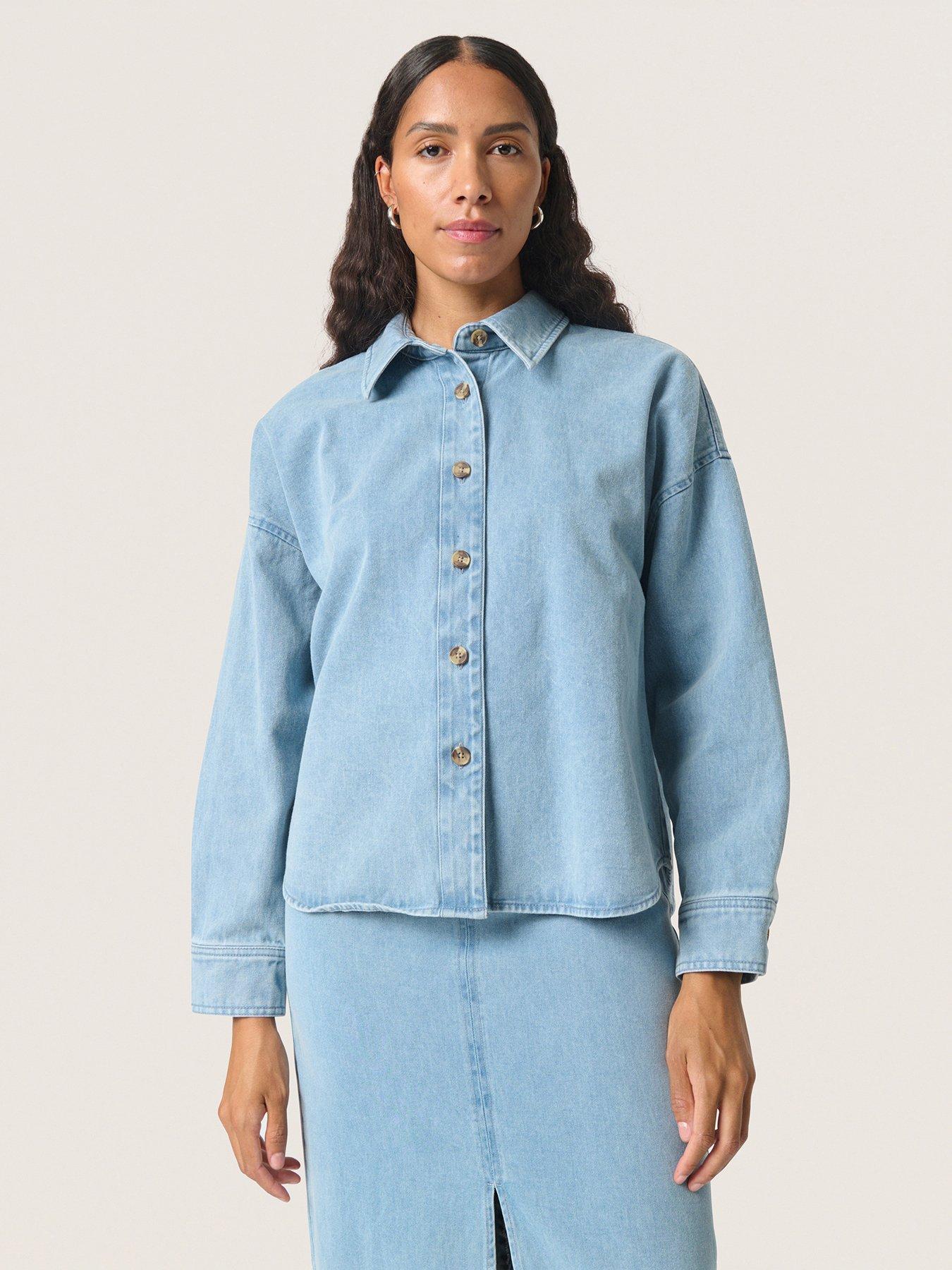undefined Annabeth Overshirt - Blue