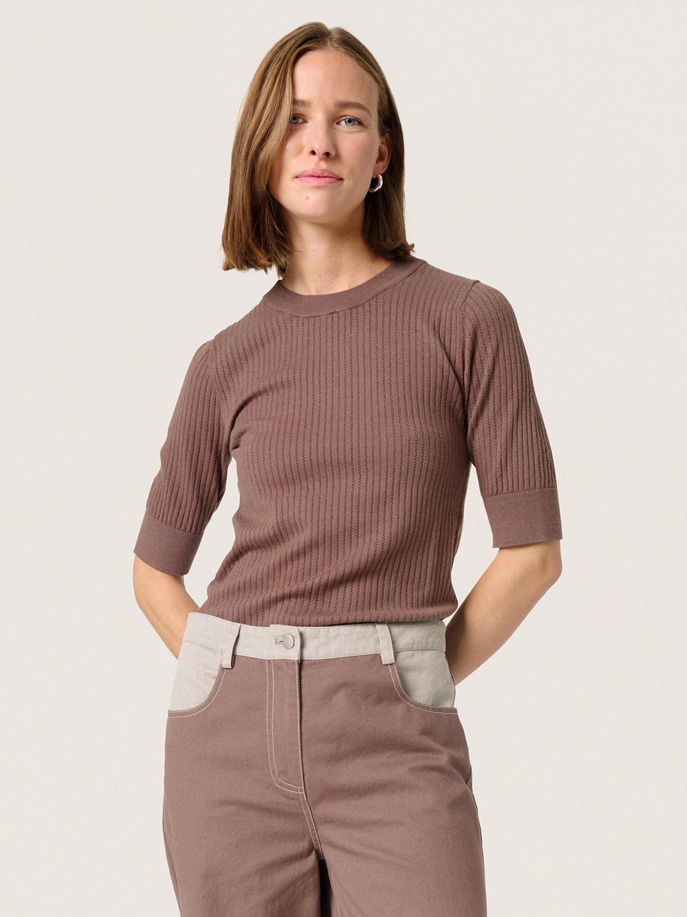 undefined Spina Pullover - Brown