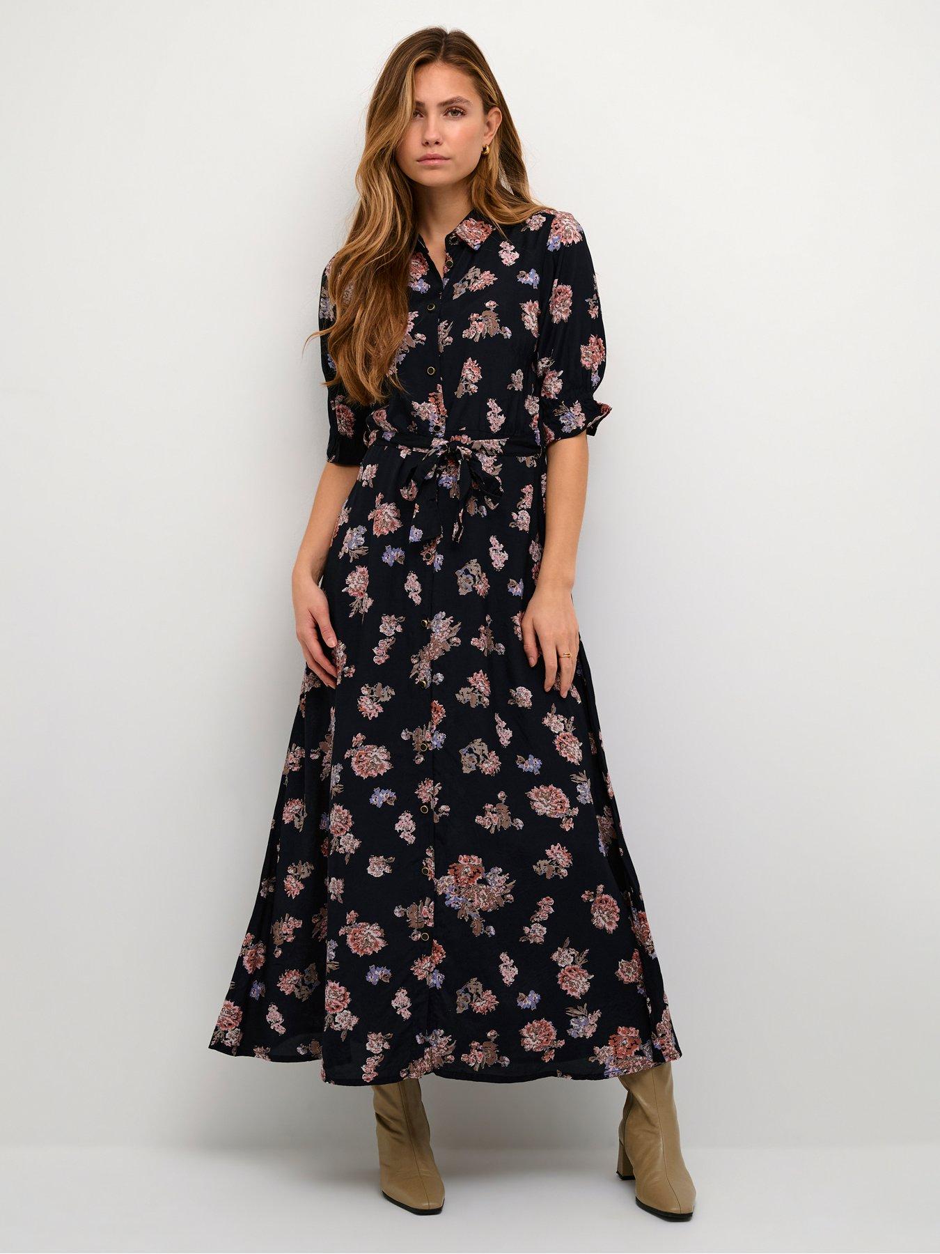 undefined Velana Maxi Dress - Black