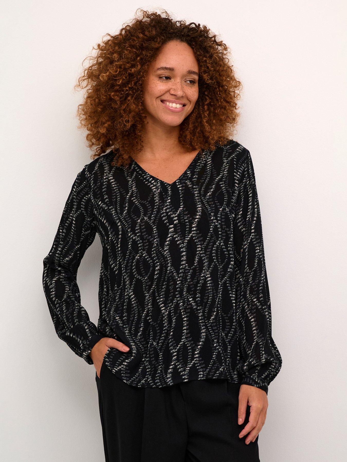 undefined Amber Blouse - Black