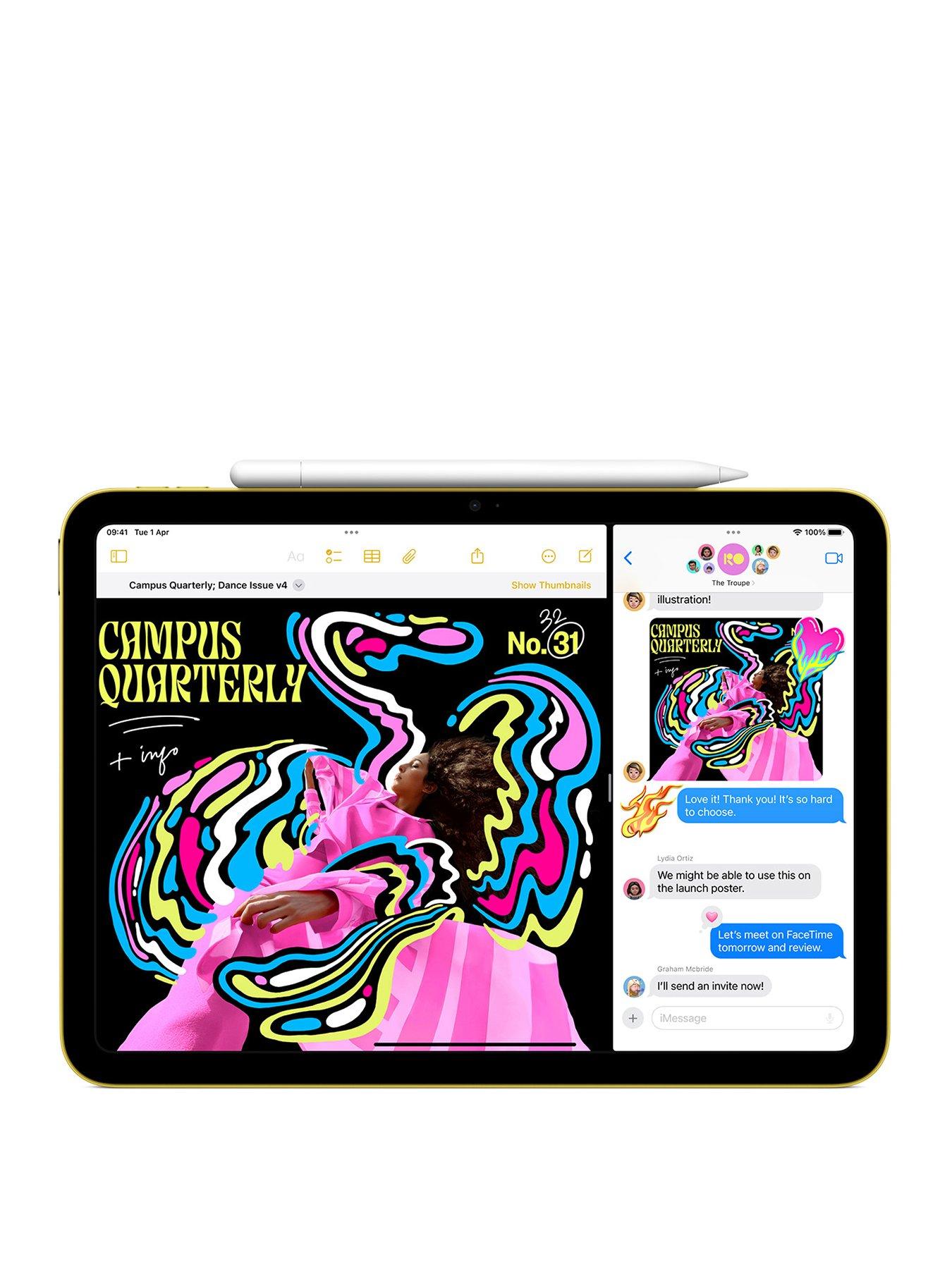 Image 3 of 7 of Apple iPad (A16, 2025) 11-inch, Wi-Fi, 256Gb - Yellow