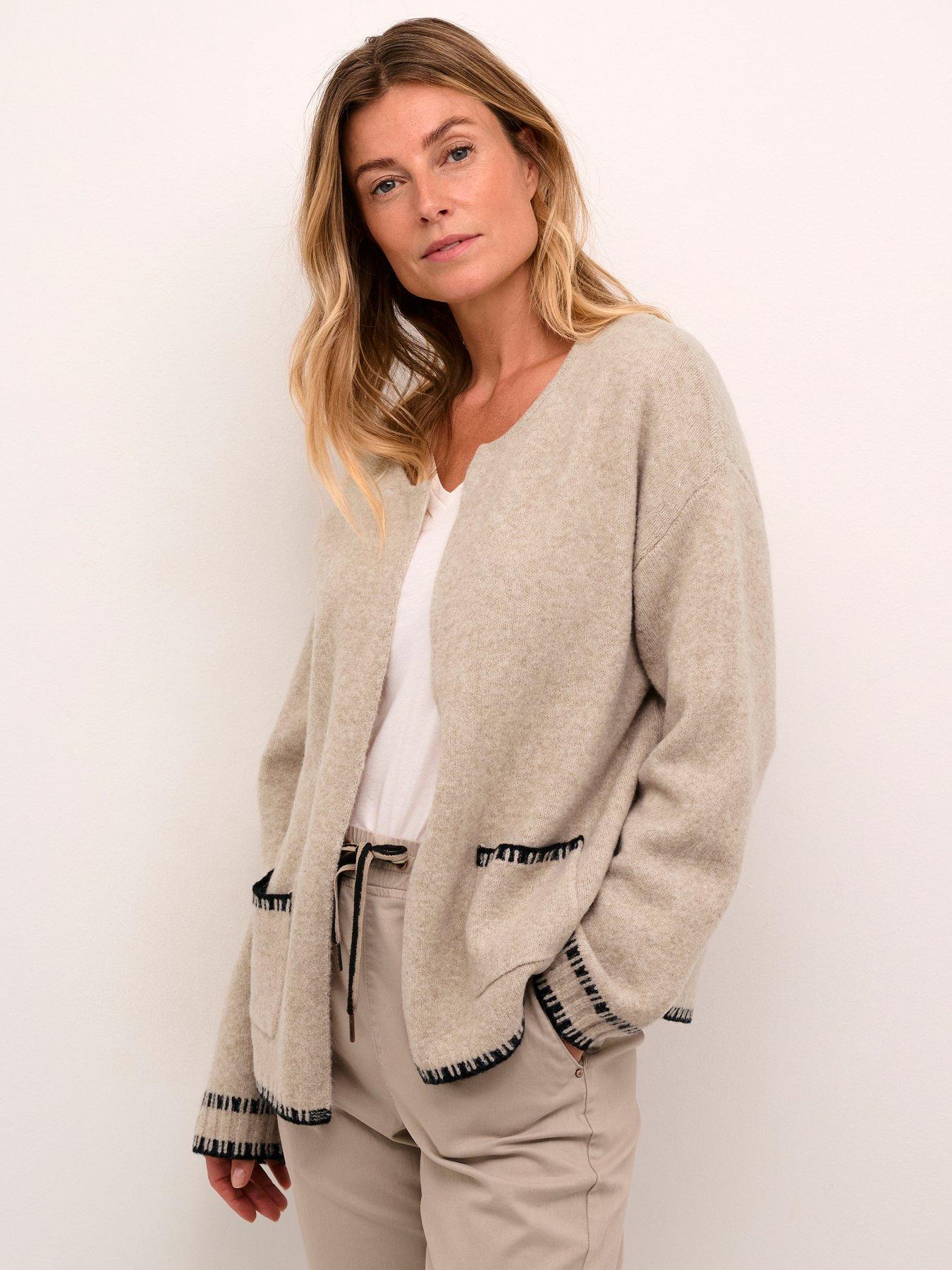 undefined Onie Knit Cardigan - Brown