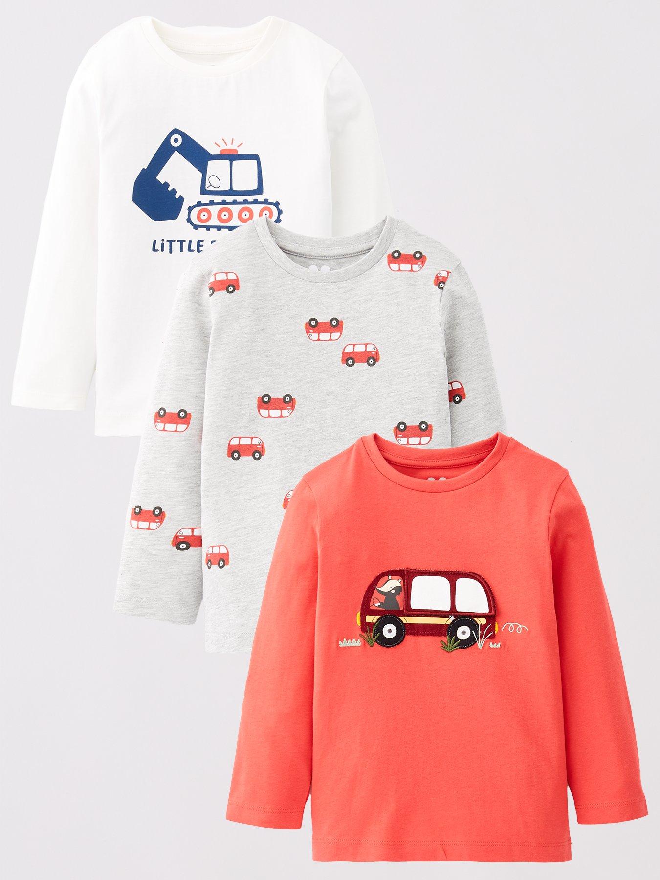 undefined 3 Pack 3d Detail Transport Pack Tshirts