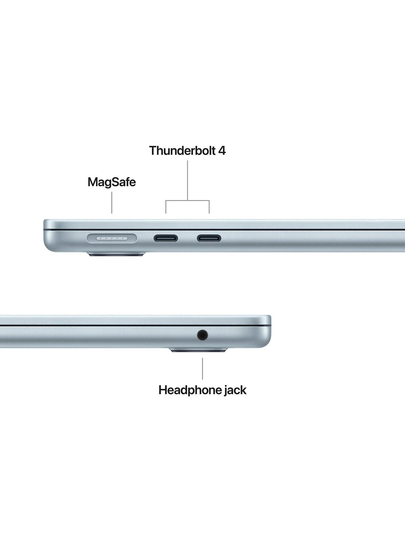 Image 5 of 8 of Apple MacBook Air (M4, 2025) 13 inch with 10-core CPU and 8-core GPU, 16GB Unified Memory, 256GB SSD - Sky Blue