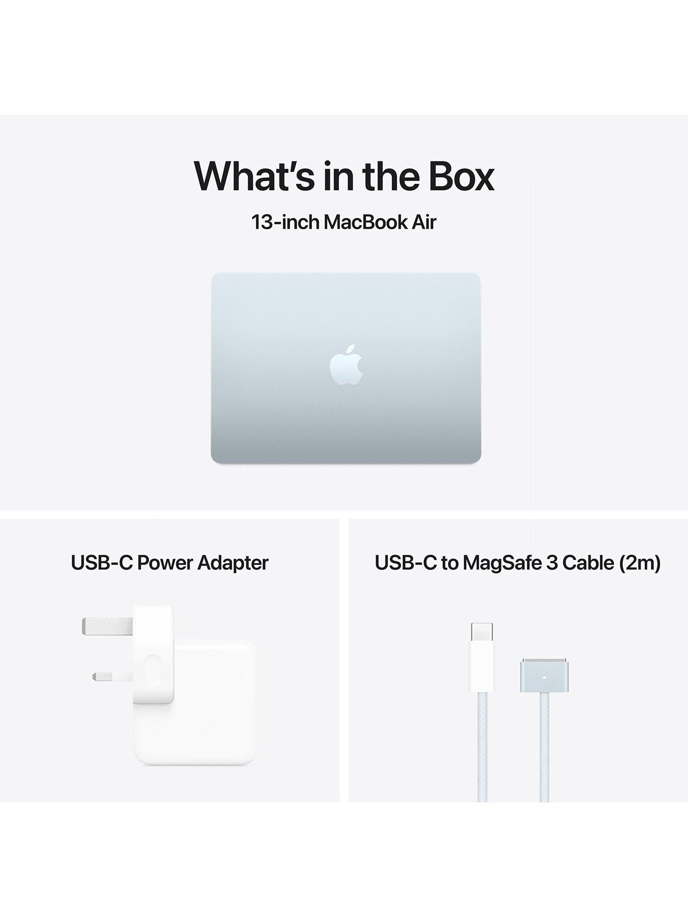 Image 7 of 8 of Apple MacBook Air (M4, 2025) 13 inch with 10-core CPU and 8-core GPU, 16GB Unified Memory, 256GB SSD - Sky Blue