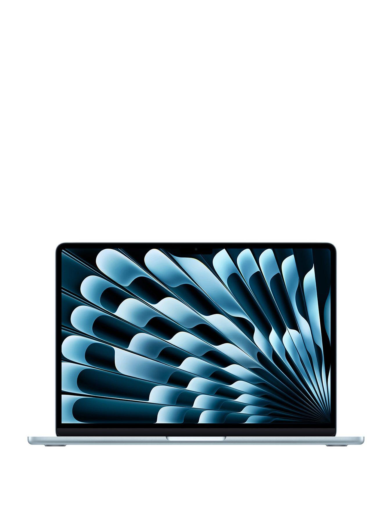 undefined MacBook Air (M4, 2025) 13 inch with 10-core CPU and 10-core GPU, 24GB Unified Memory, 512GB SSD - Sky Blue