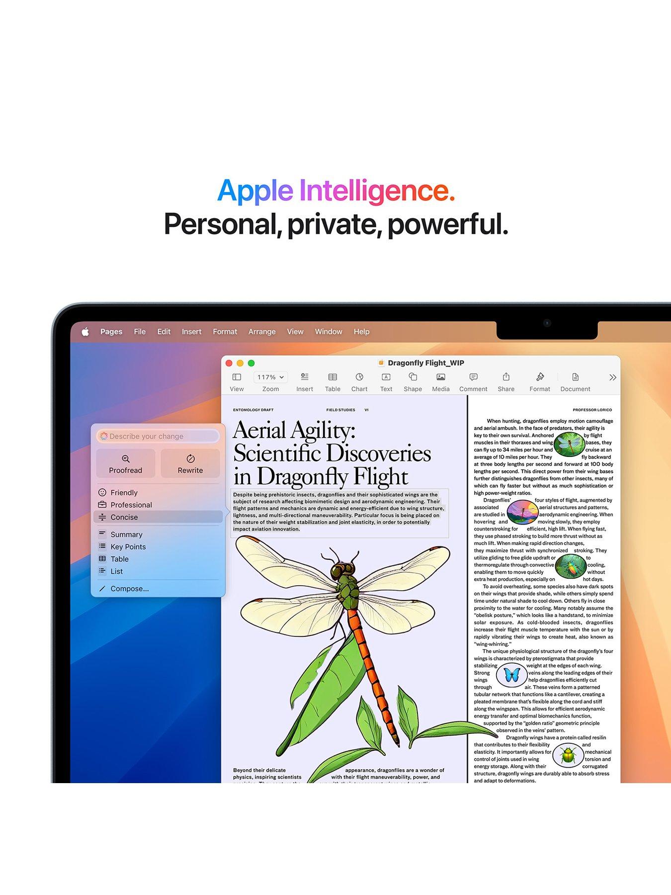 Image 4 of 8 of Apple MacBook Air (M4, 2025) 15 inch with 10-core CPU and 10-core GPU, 16GB Unified Memory, 256GB SSD - Sky Blue