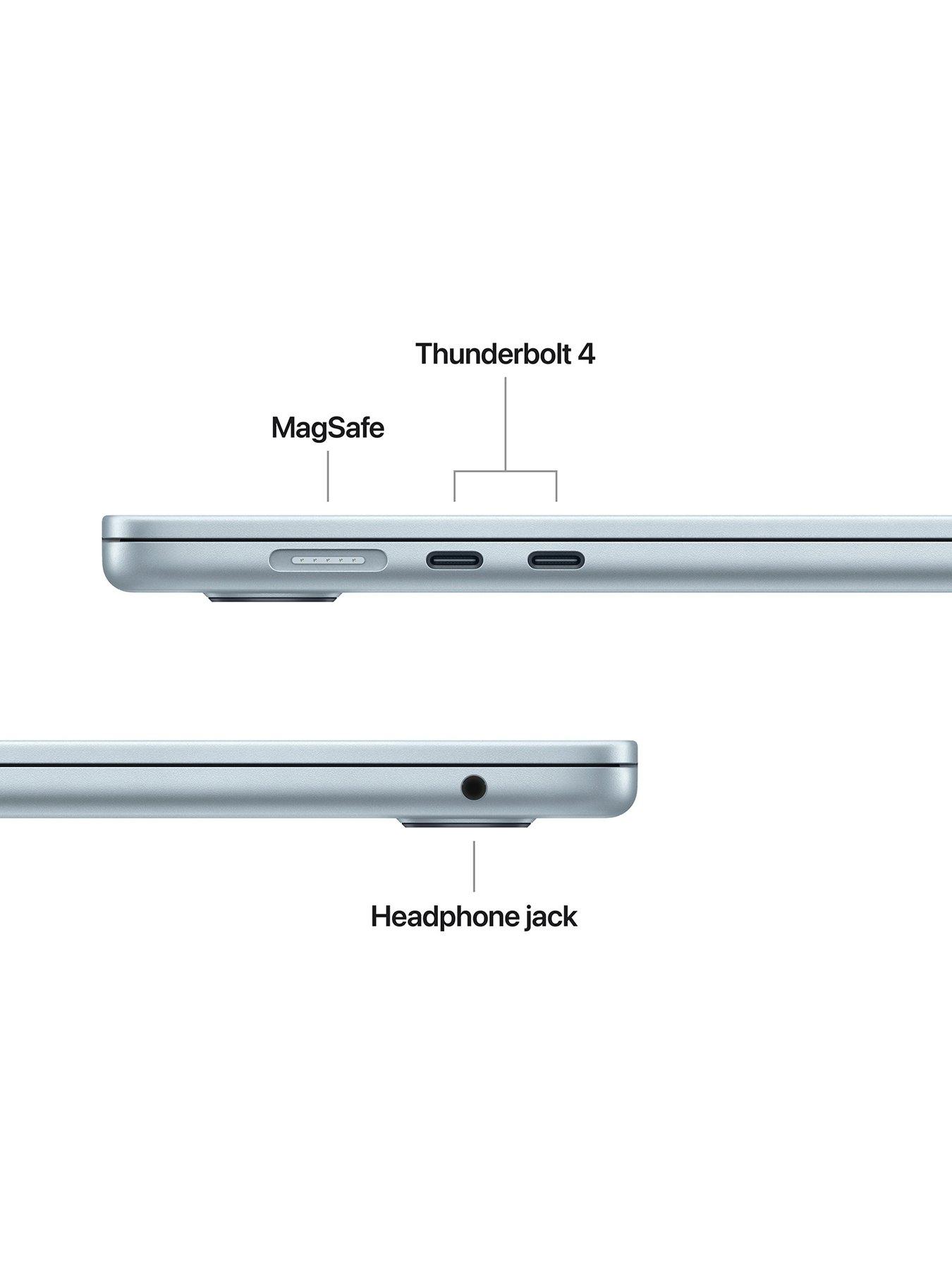 Image 5 of 8 of Apple MacBook Air (M4, 2025) 15 inch with 10-core CPU and 10-core GPU, 16GB Unified Memory, 256GB SSD - Sky Blue