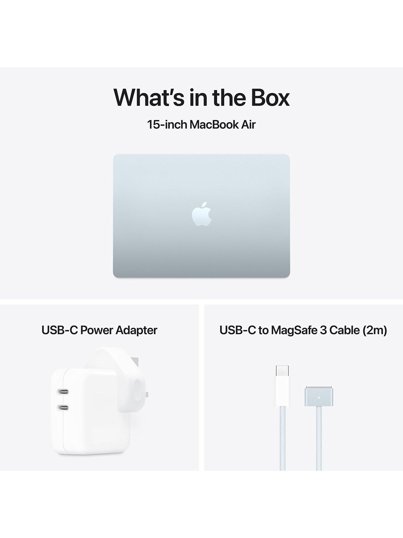 Image 7 of 8 of Apple MacBook Air (M4, 2025) 15 inch with 10-core CPU and 10-core GPU, 16GB Unified Memory, 256GB SSD - Sky Blue