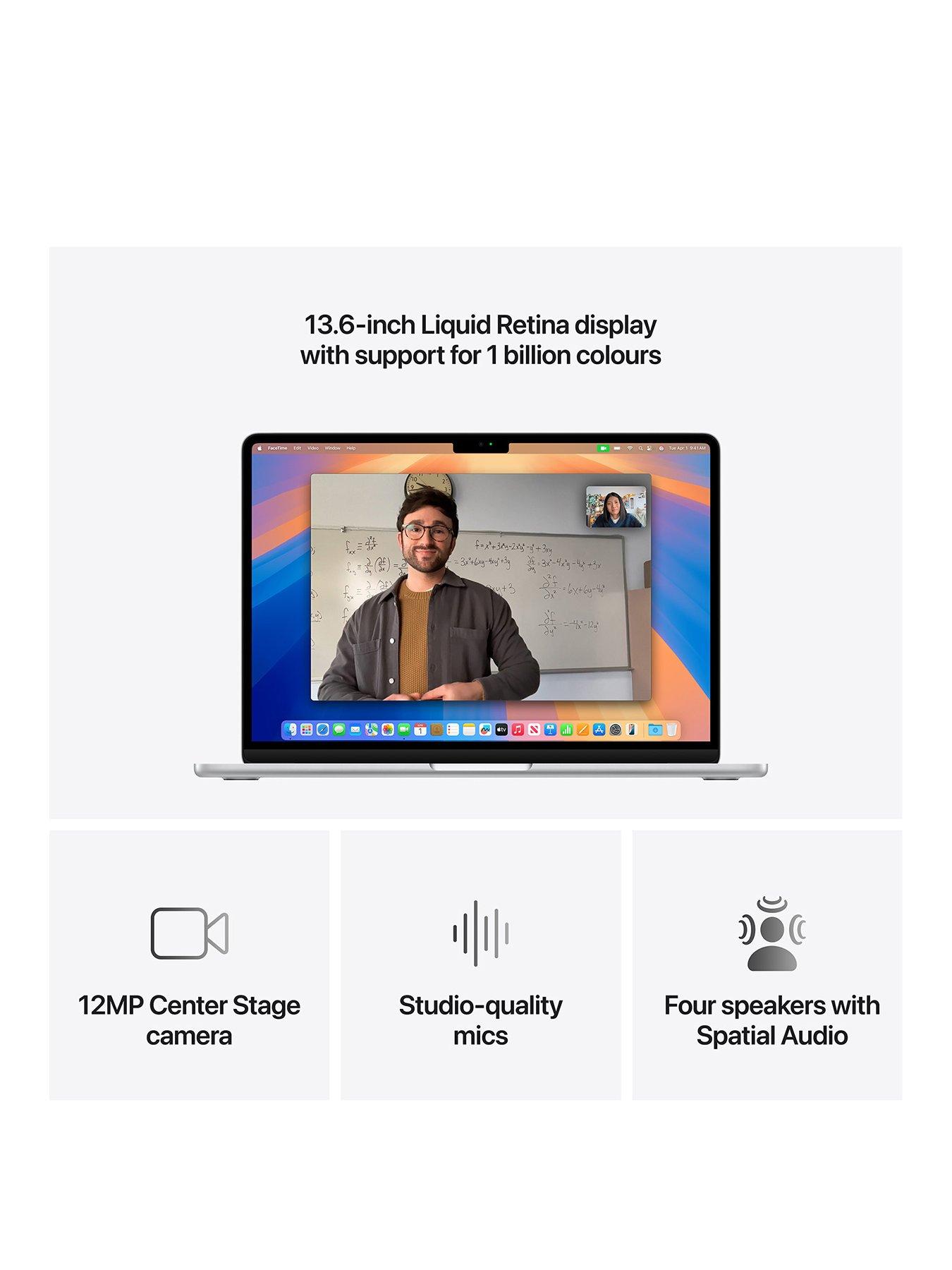 Image 3 of 8 of Apple MacBook Air (M4, 2025) 13 inch with 10-core CPU and 8-core GPU, 16GB Unified Memory, 256GB SSD - Silver