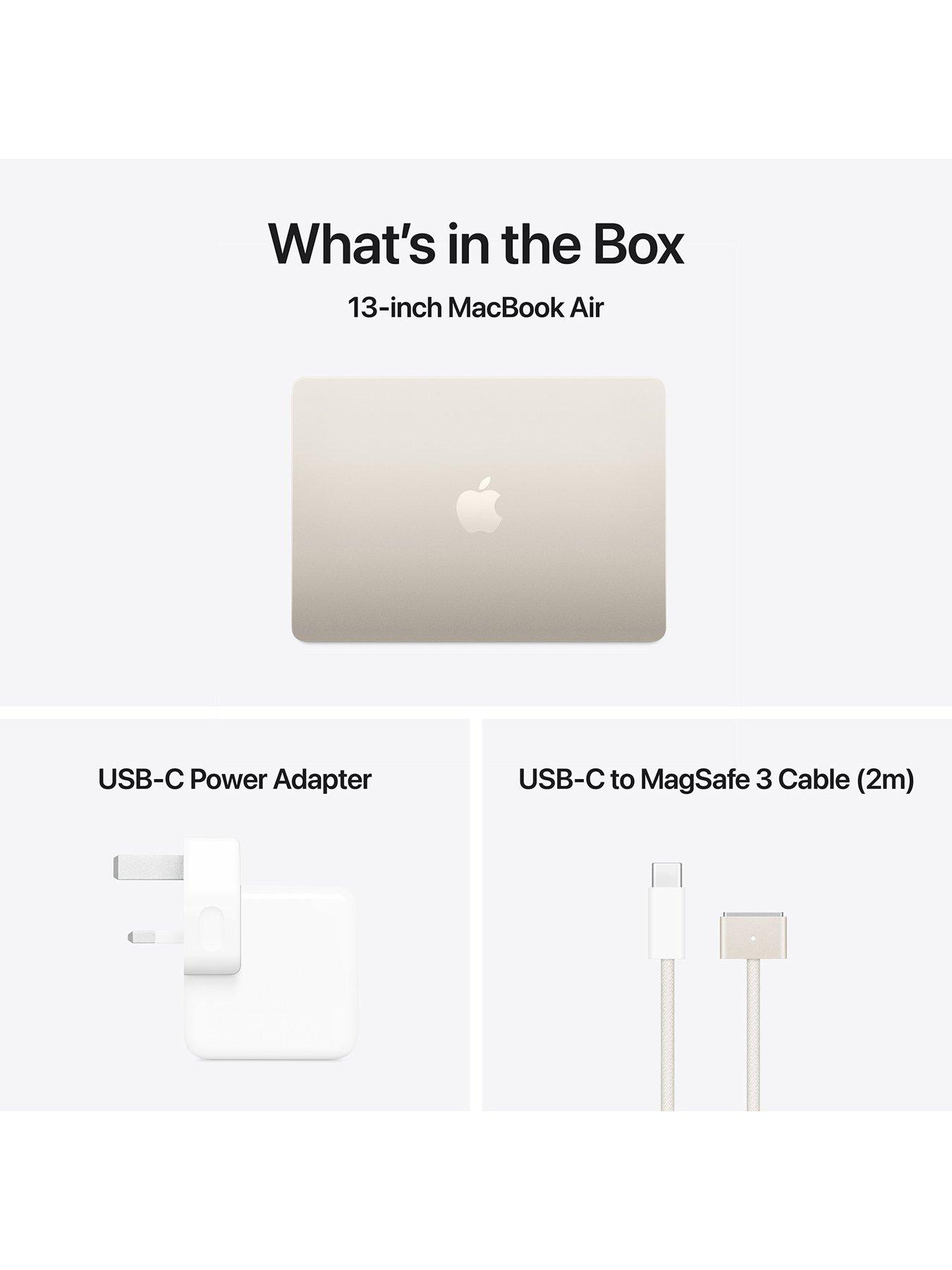 Image 7 of 8 of Apple MacBook Air (M4, 2025) 13 inch with 10-core CPU and 8-core GPU, 16GB Unified Memory, 256GB SSD - Starlight