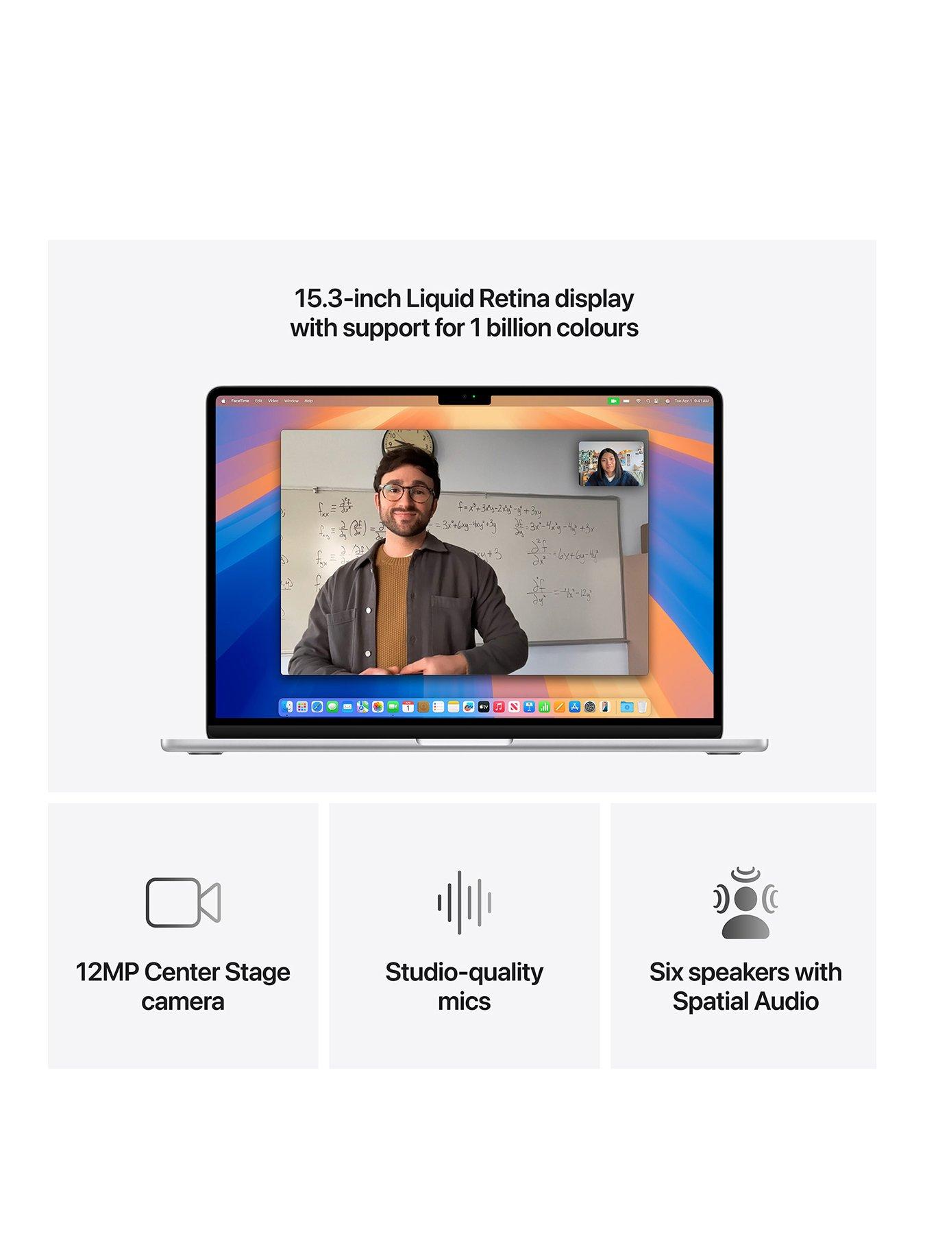 Image 3 of 8 of Apple MacBook Air (M4, 2025) 15 inch with 10-core CPU and 10-core GPU, 16GB Unified Memory, 256GB SSD - Silver