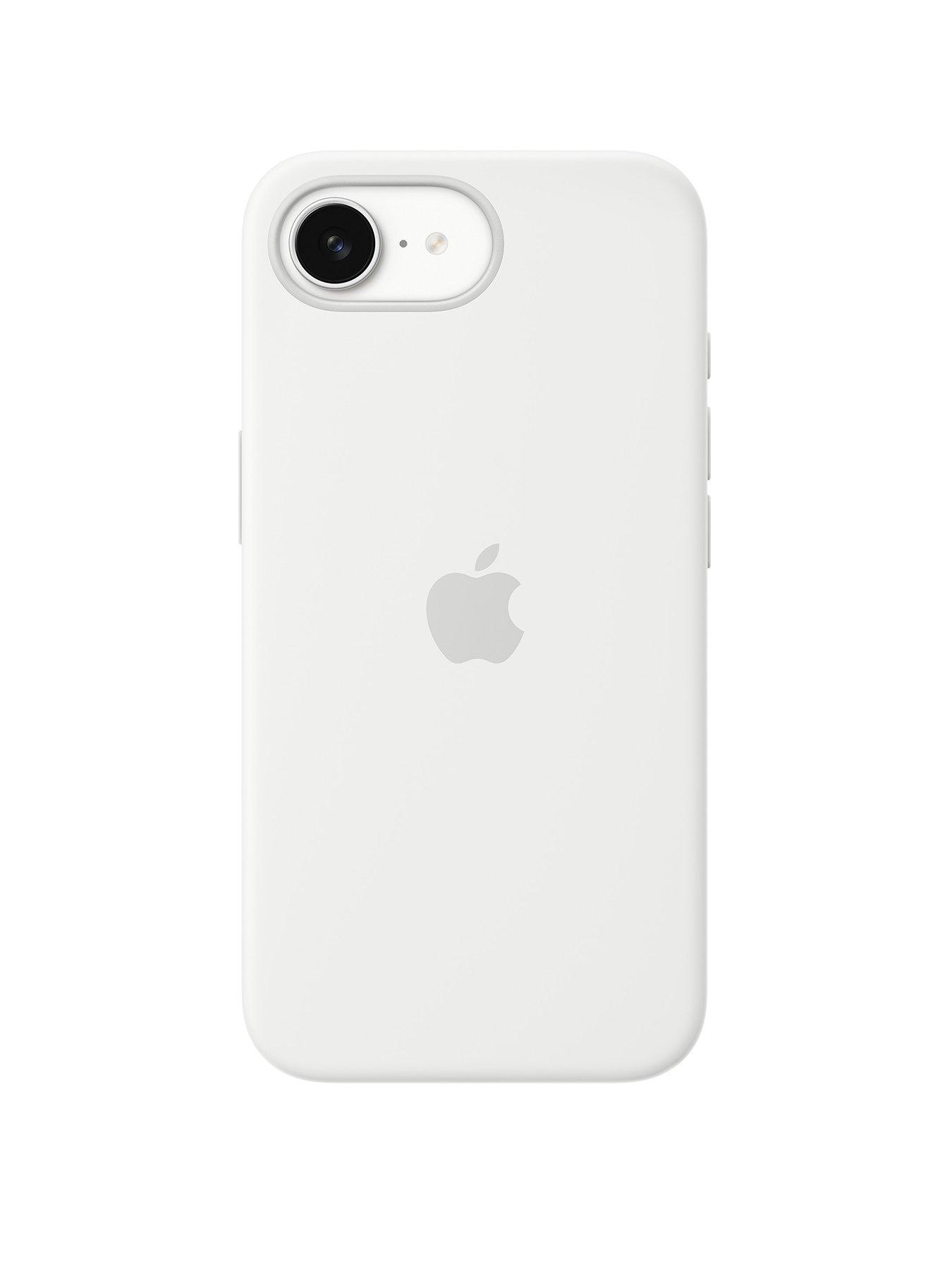 undefined iPhone 16e Silicone Case - White