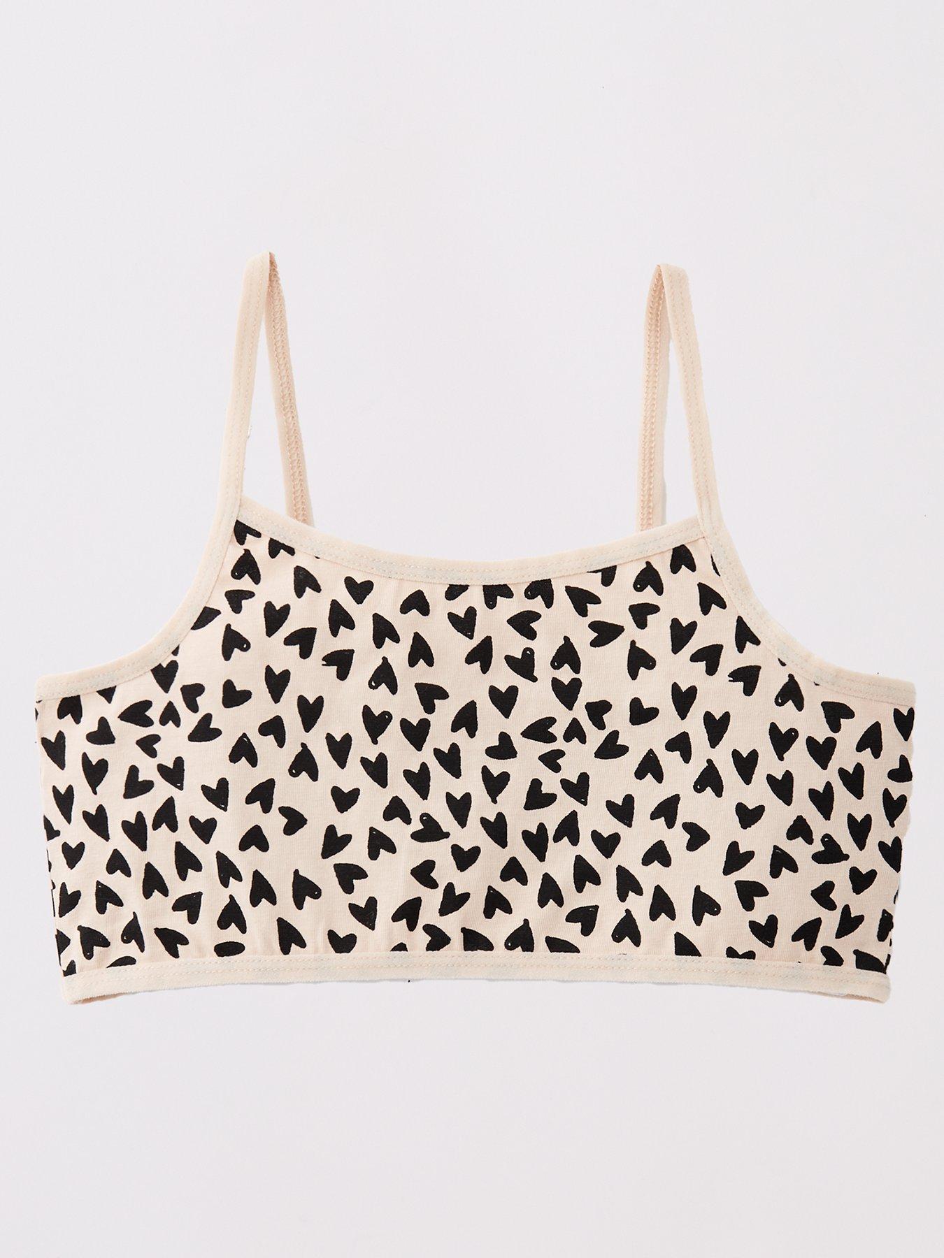 Image 2 of 5 of The Very Collection Girls 4 Pack Crop Tops (5 - 16 years) - Multi