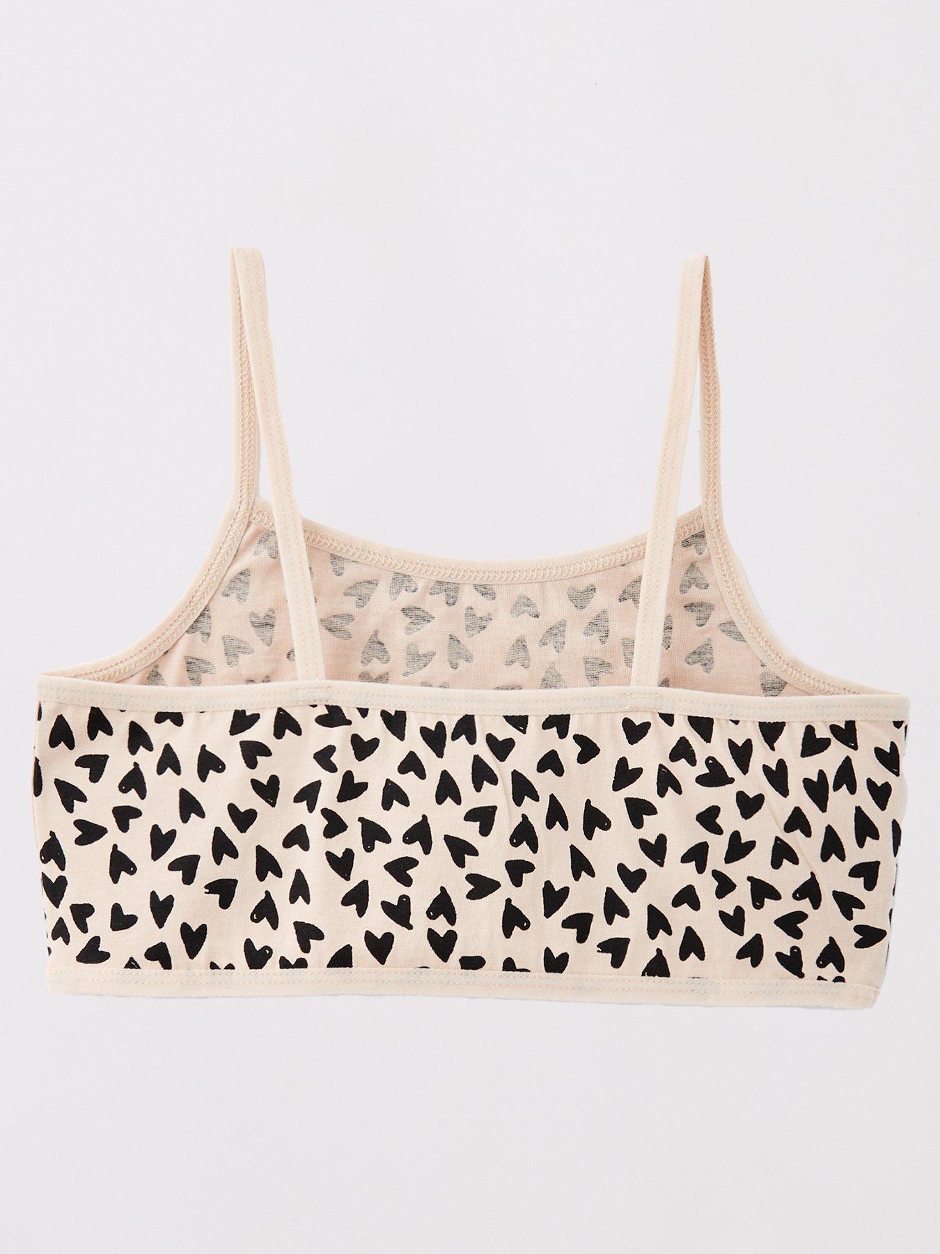 Image 3 of 5 of The Very Collection Girls 4 Pack Crop Tops (5 - 16 years) - Multi