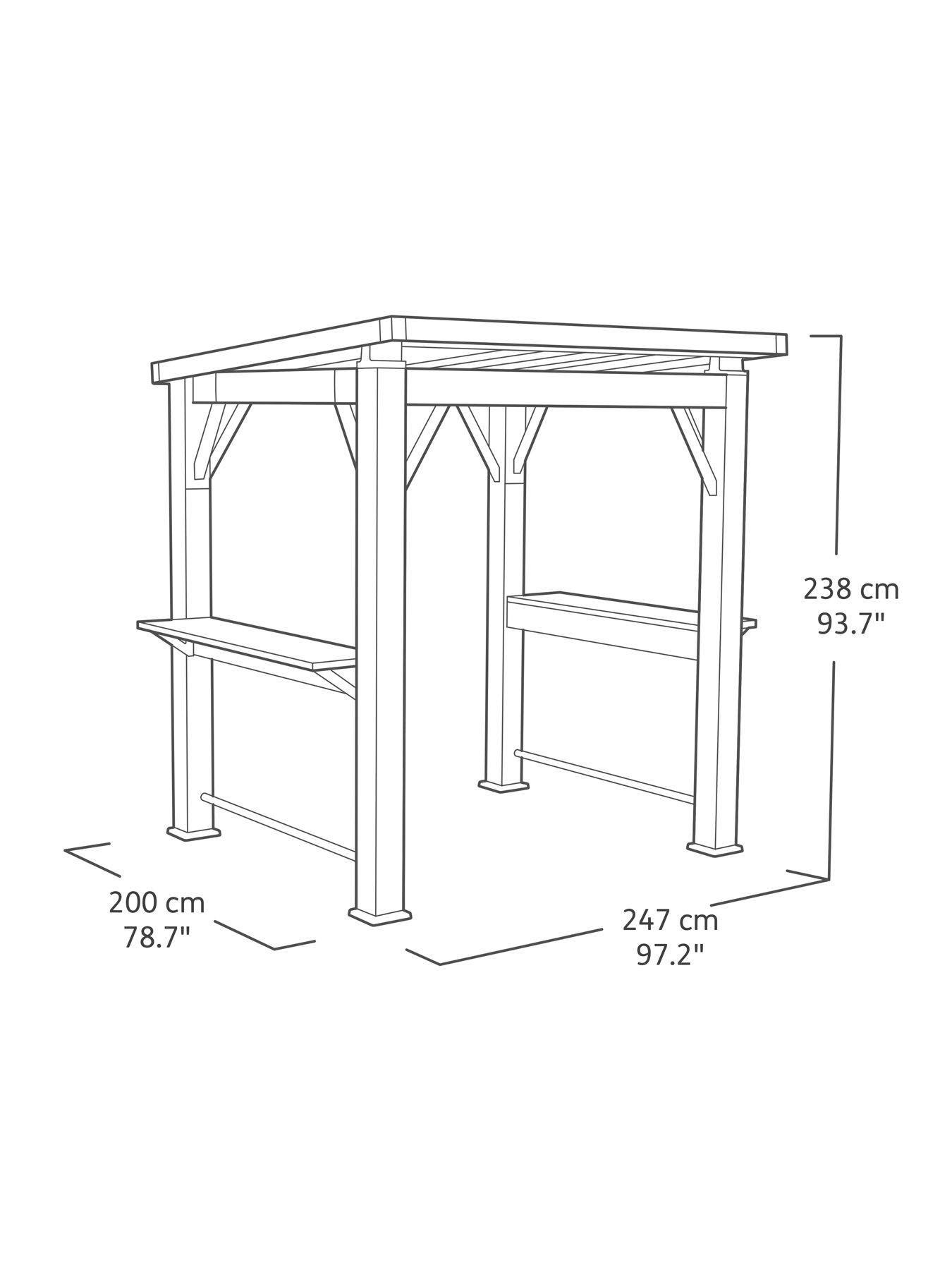 Image 6 of 6 of Keter Grill Gazebo