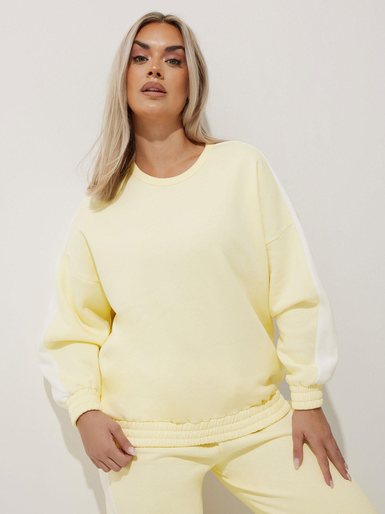 Image 1 of 1 of Yours Curve Buttermilk Sweatshirt