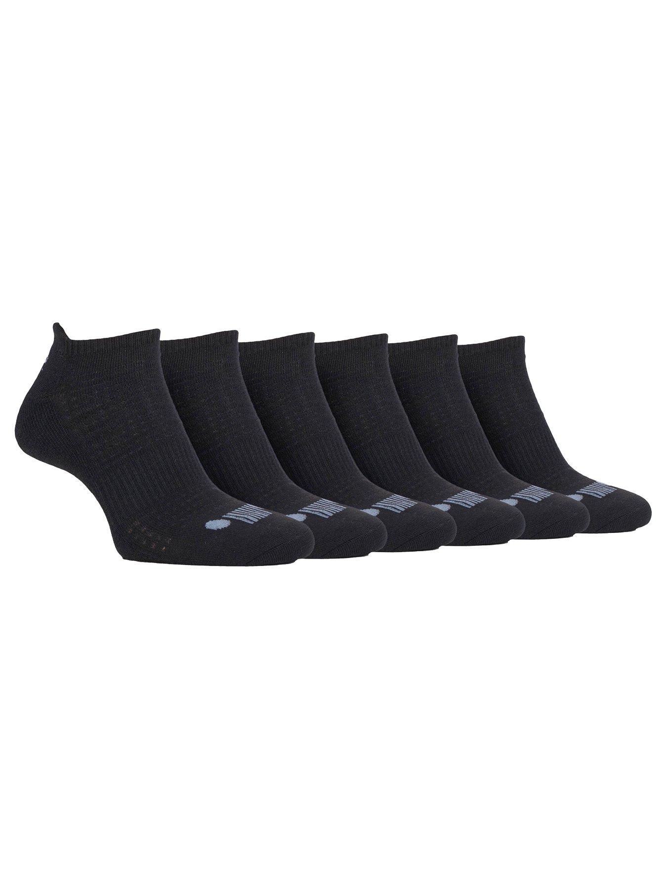 undefined Jeep Performance Trainer Socks 6 Pack - Black