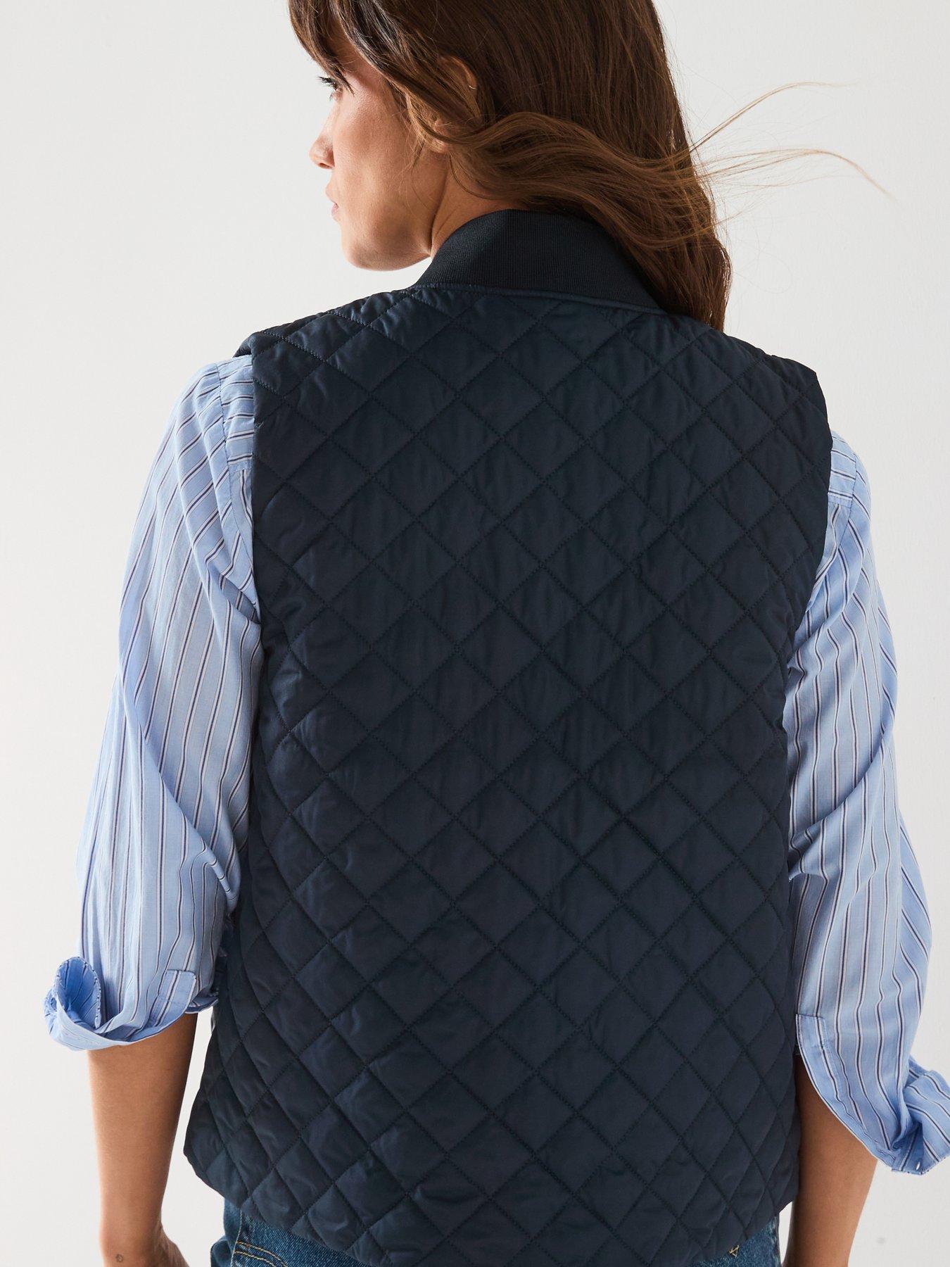Barbour Rosalie Gilet - Navy | Very