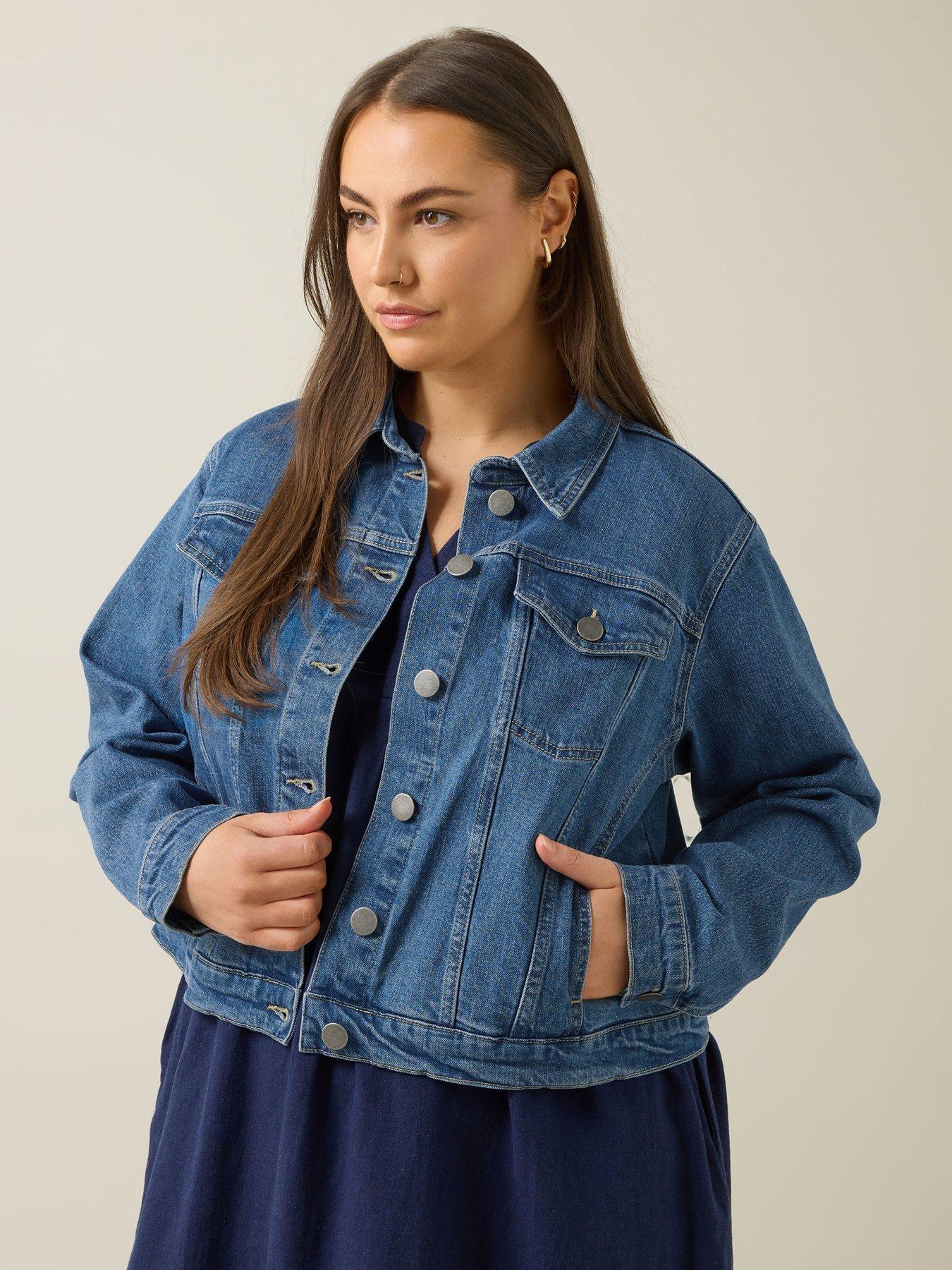 undefined Stretch Denim Jacket